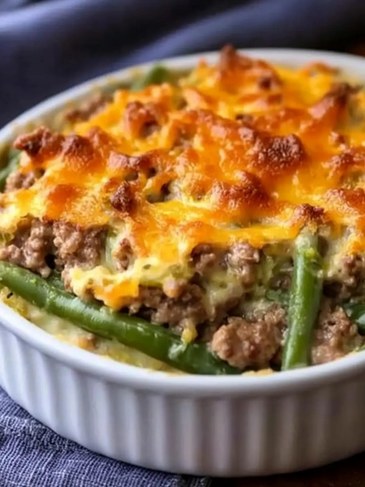 Savory Hamburger Green Bean Casserole Your Family Will Love 5 Hamburger Green Bean Casserole