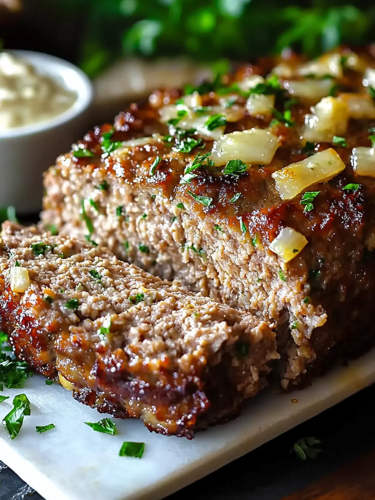 Irresistible Garlic Parmesan Meatloaf Your Family Will Love 3 Garlic Parmesan Meatloaf