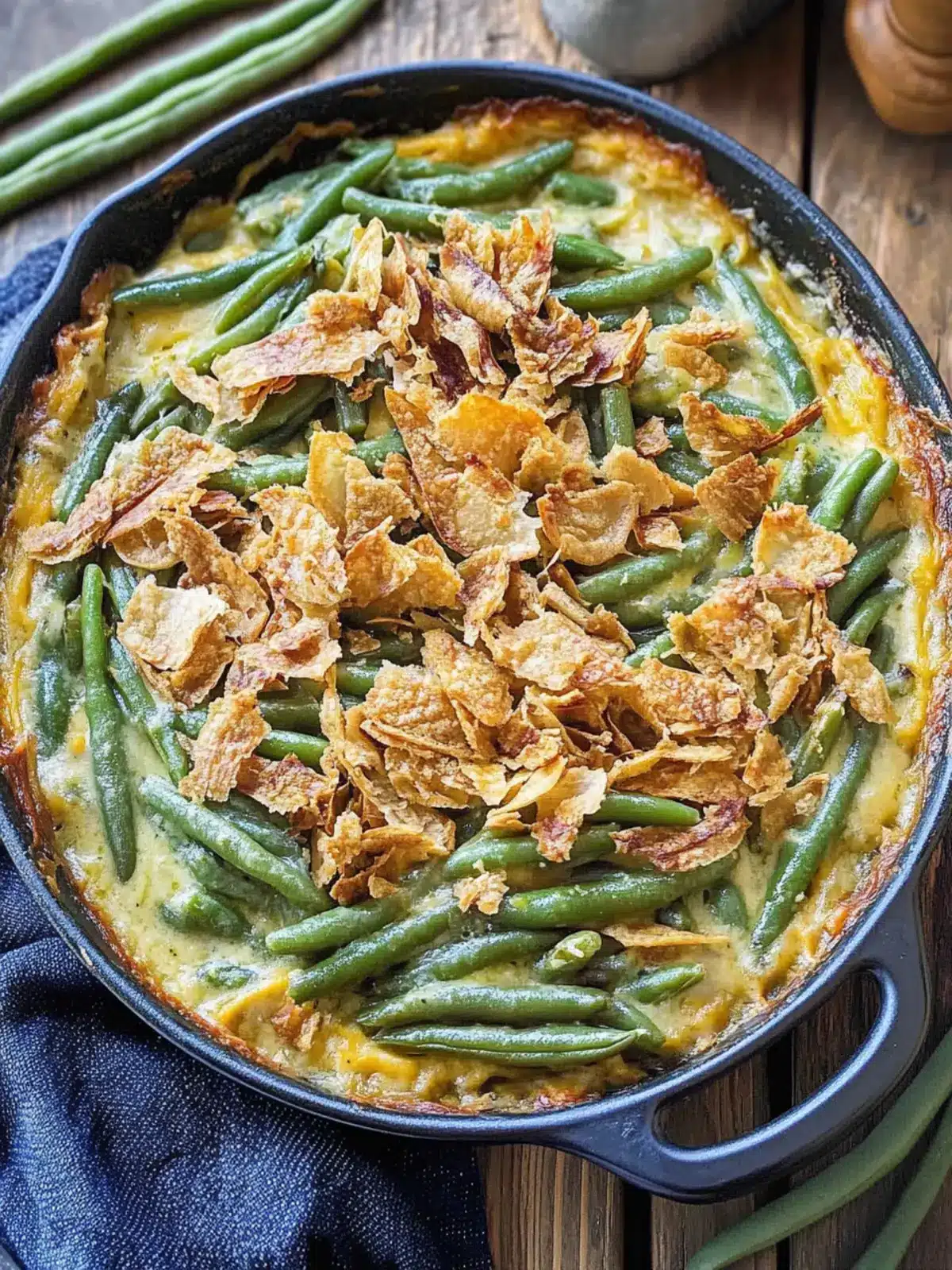 Savory Southern Green Bean Casserole for Comfort Food Lovers 5 Southern Green Bean Casserole