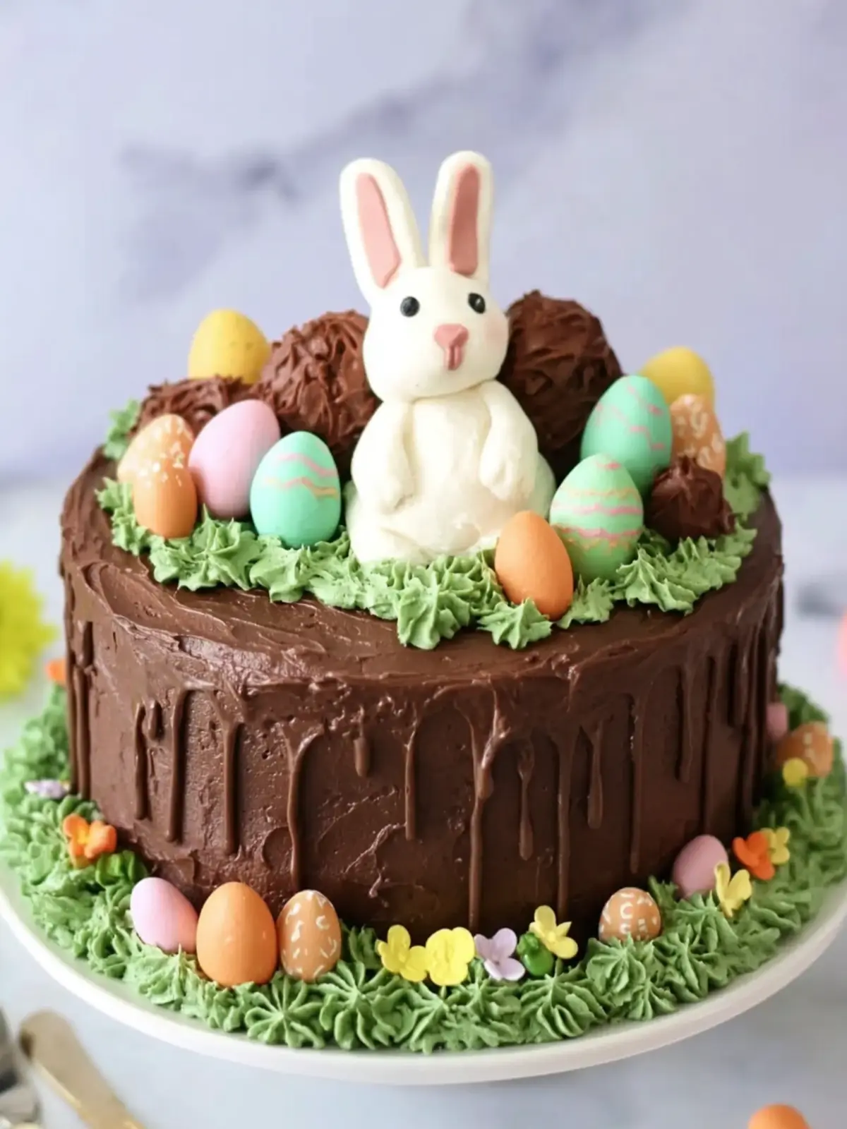Decadent Chocolate Easter Bunny Cake to Delight Your Guests 5 Chocolate Easter Bunny Cake