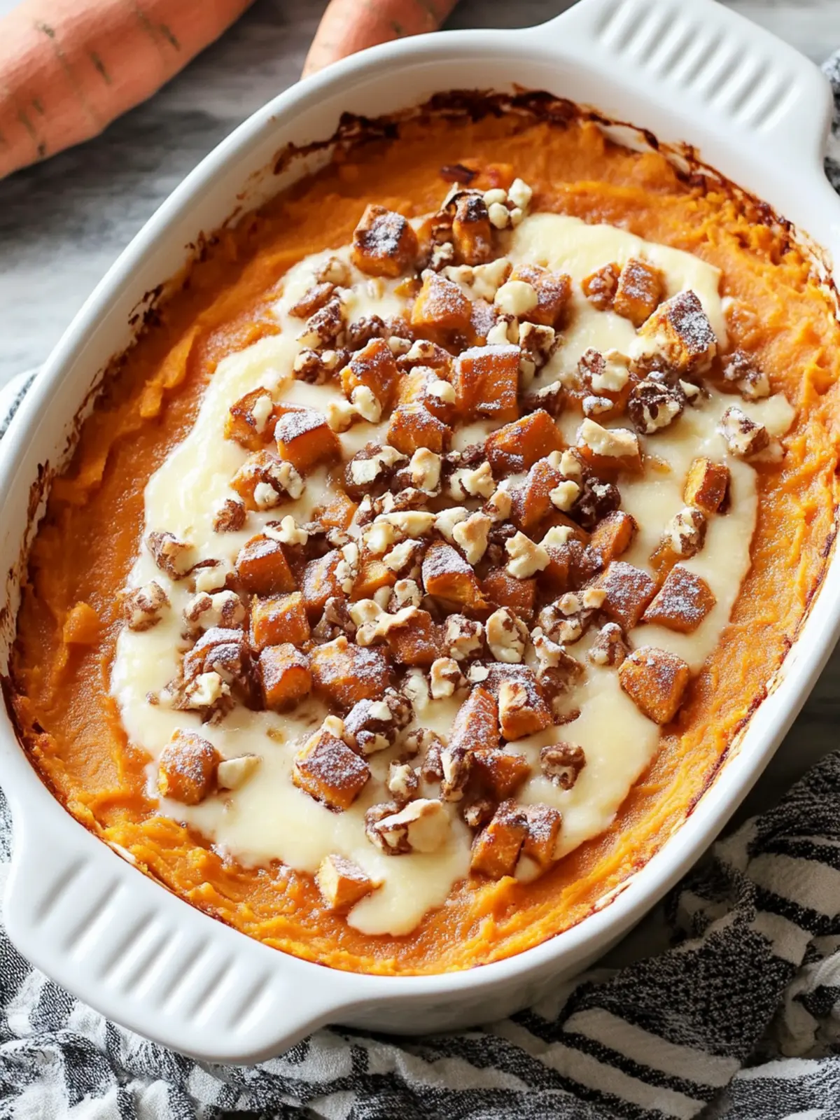 Irresistibly Creamy Classic Sweet Potato Casserole Delight 2 Classic Sweet Potato Casserole