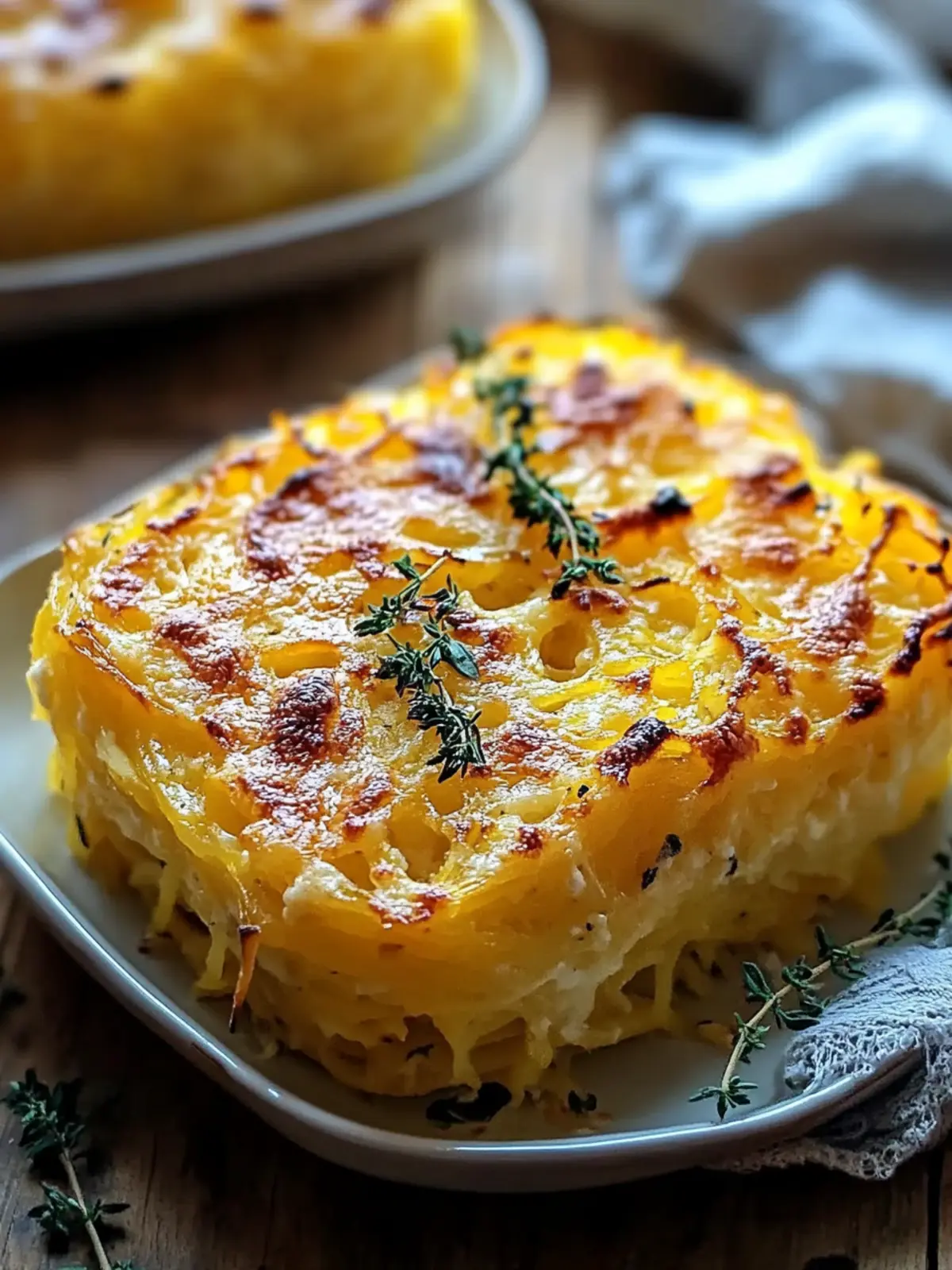Creamy Spaghetti Squash Au Gratin for Cozy Nights In 5 Spaghetti Squash Au Gratin