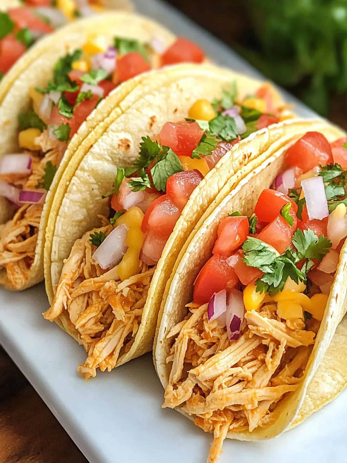 Dazzling Crockpot Chicken Tacos for Effortless Weeknight Dinners 5 Crockpot Chicken Tacos