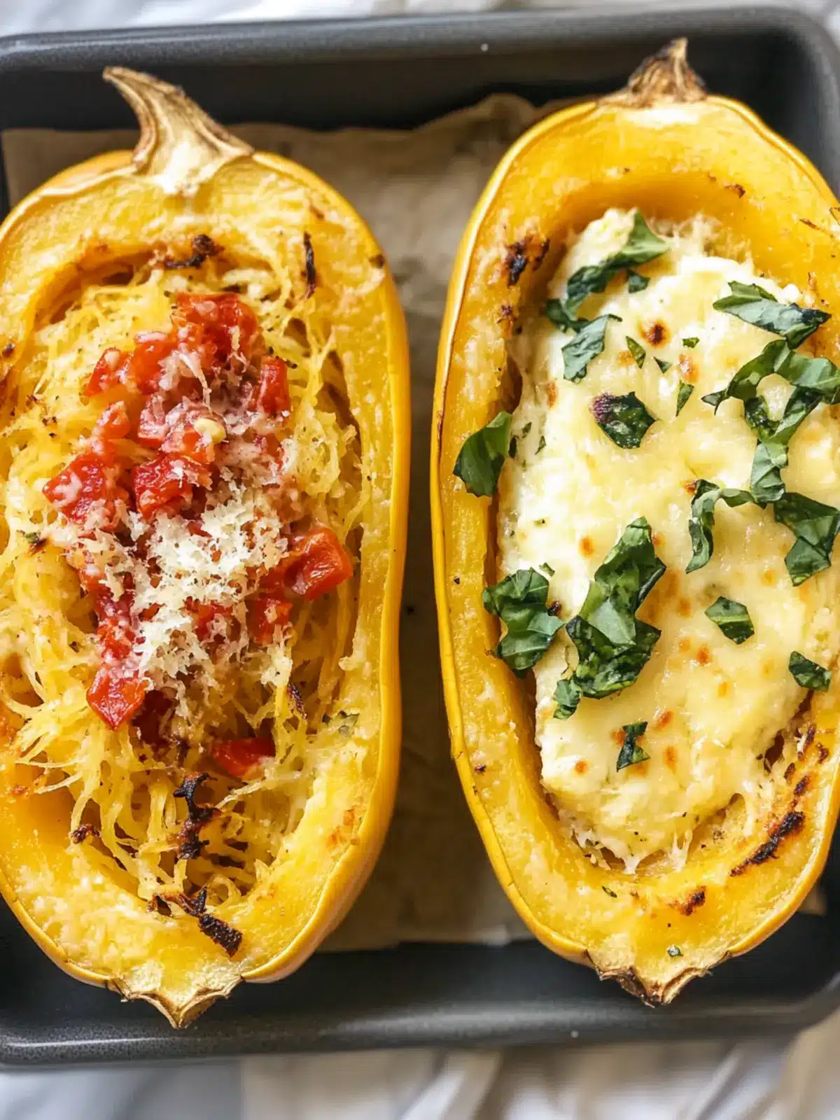 Baked Boursin Spaghetti Squash: A Creamy Delight Awaits 3 Baked Boursin Spaghetti Squash