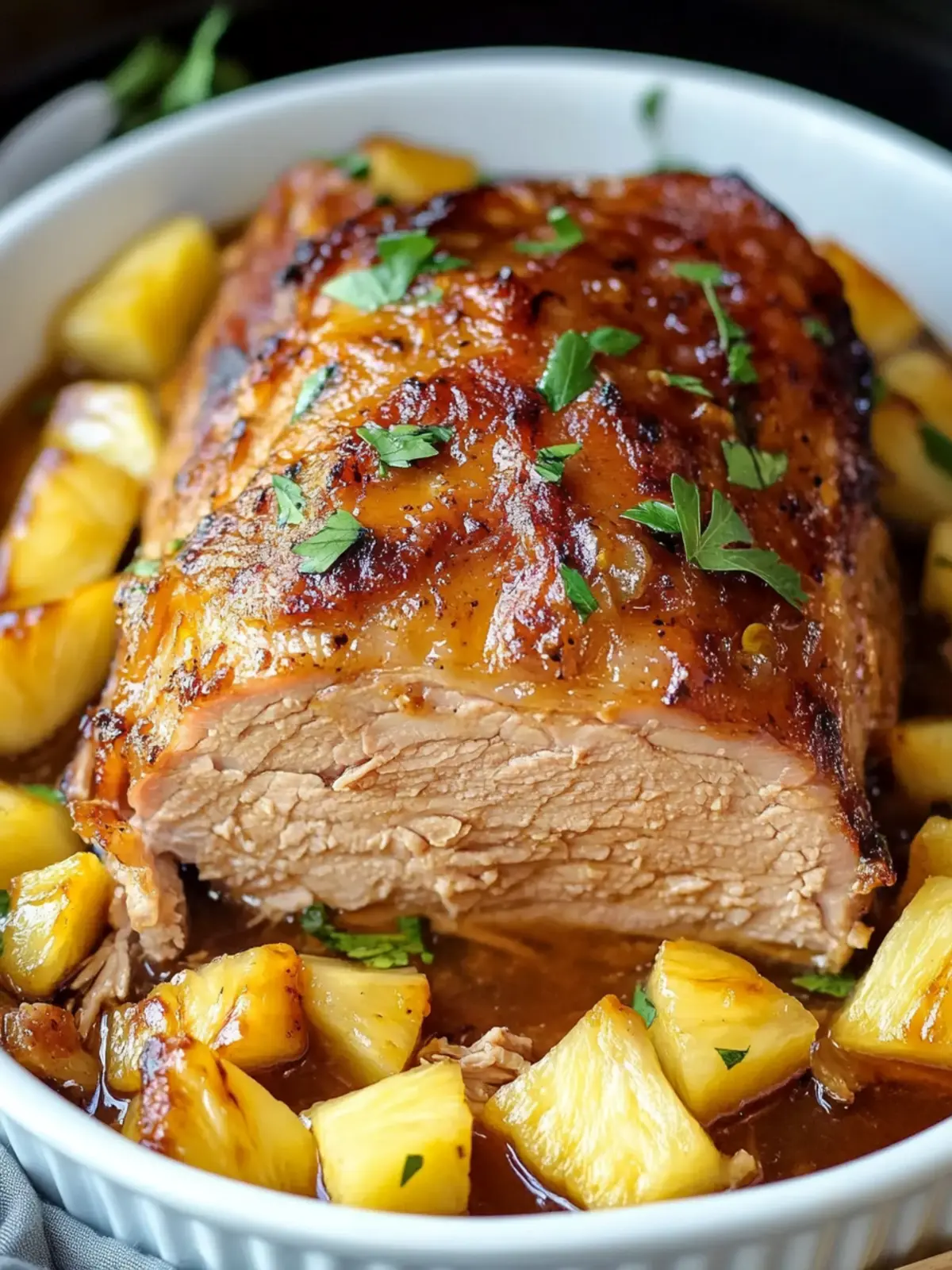Delicious Slow Cooker Pineapple Pork Loin You’ll Crave! 5 Slow Cooker Pineapple Pork Loin