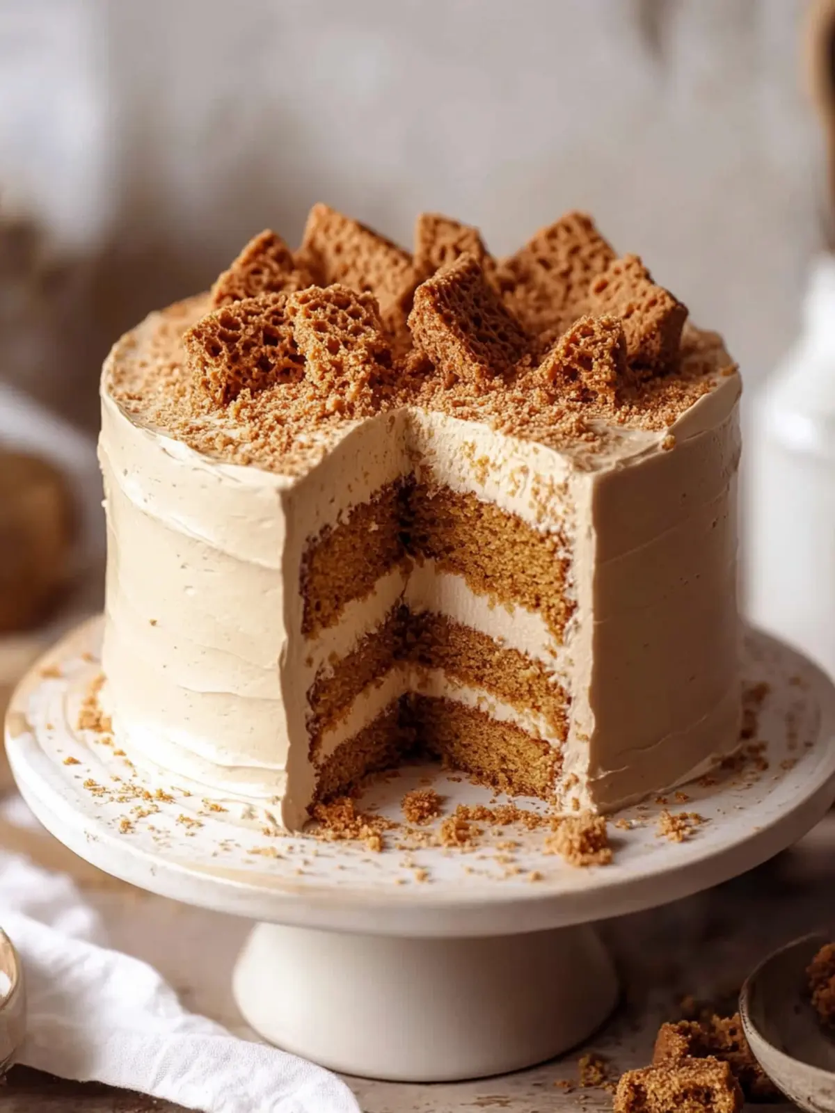 Indulge in Decadence with Biscoff Cookie Butter Cake 5 Biscoff Cookie Butter Cake