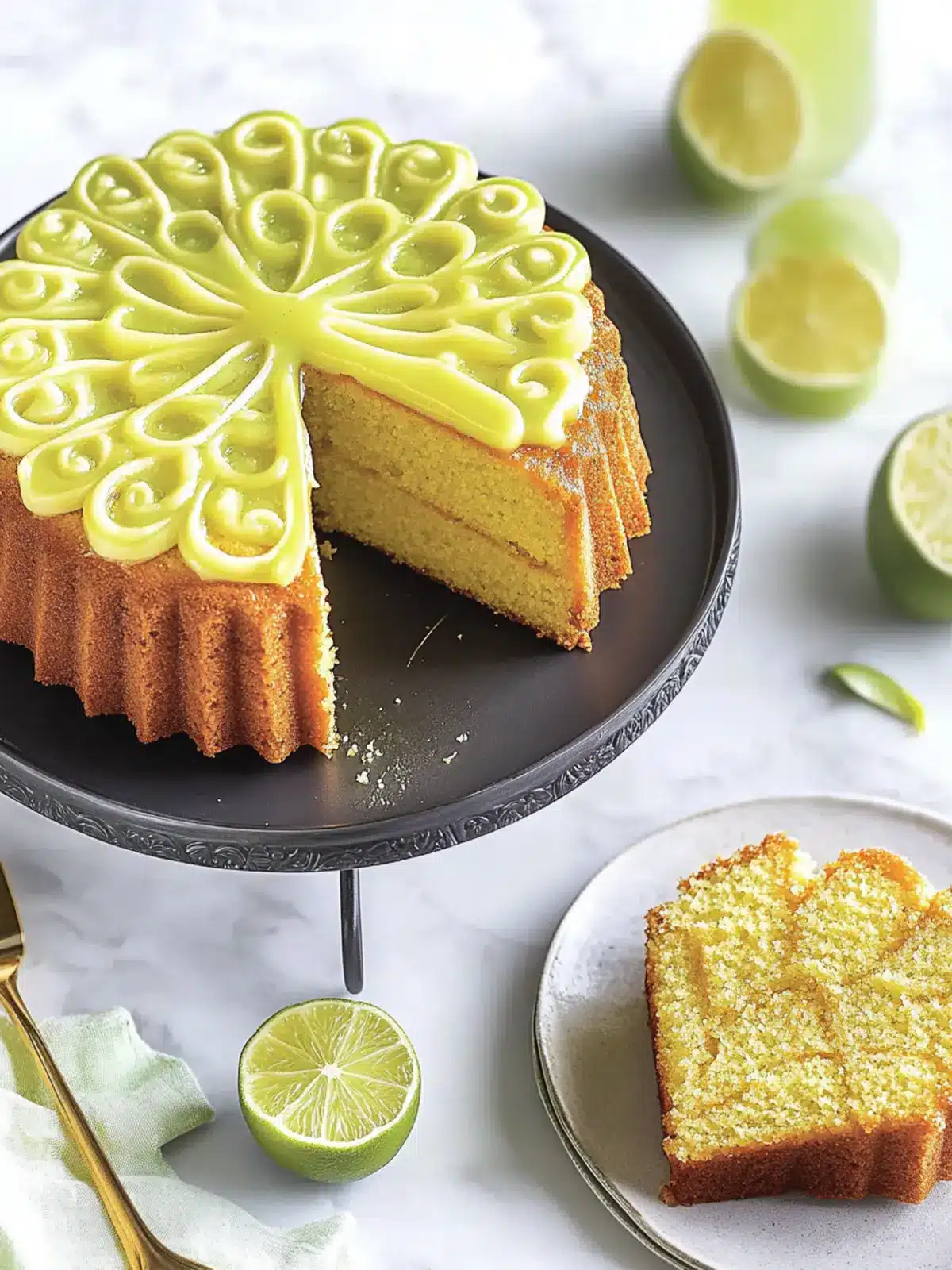Luscious Margarita Cake with Tequila Lime Glaze Delight 5 Margarita Cake with Tequila Lime Glaze