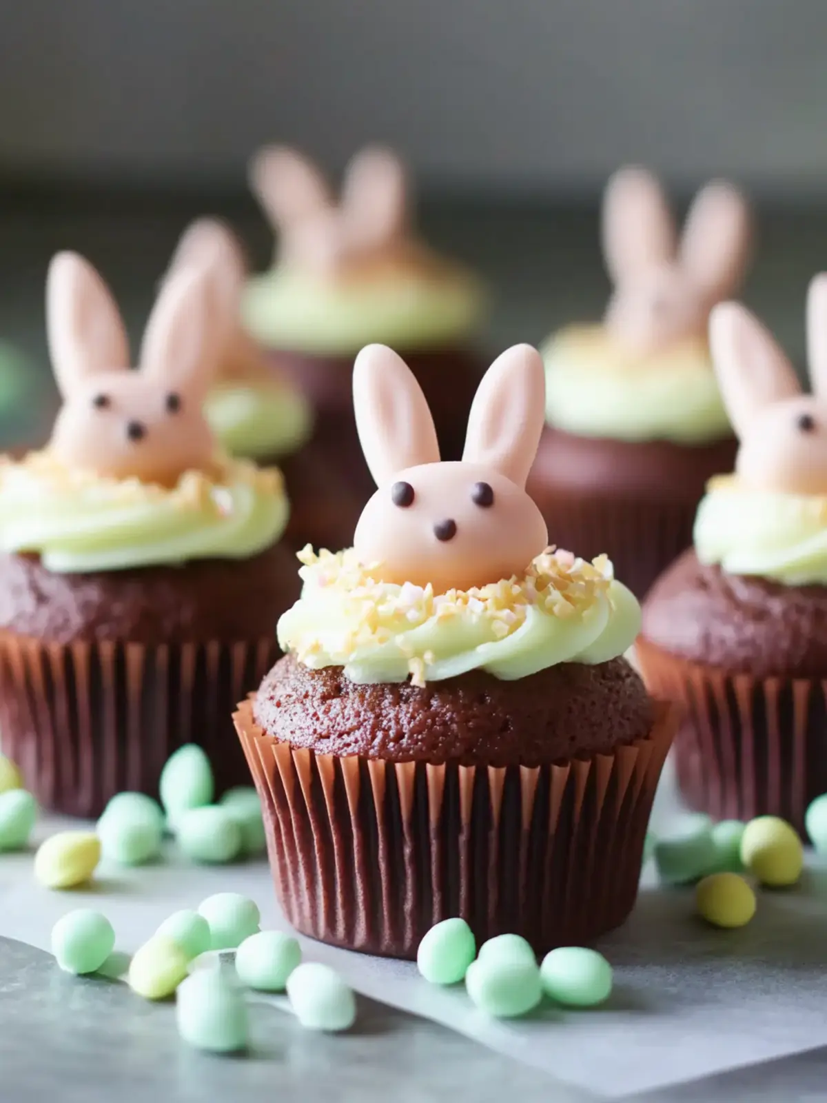 Irresistible Chocolate Bunny Cupcakes for Your Sweet Tooth Fix 2 Chocolate Bunny Cupcakes
