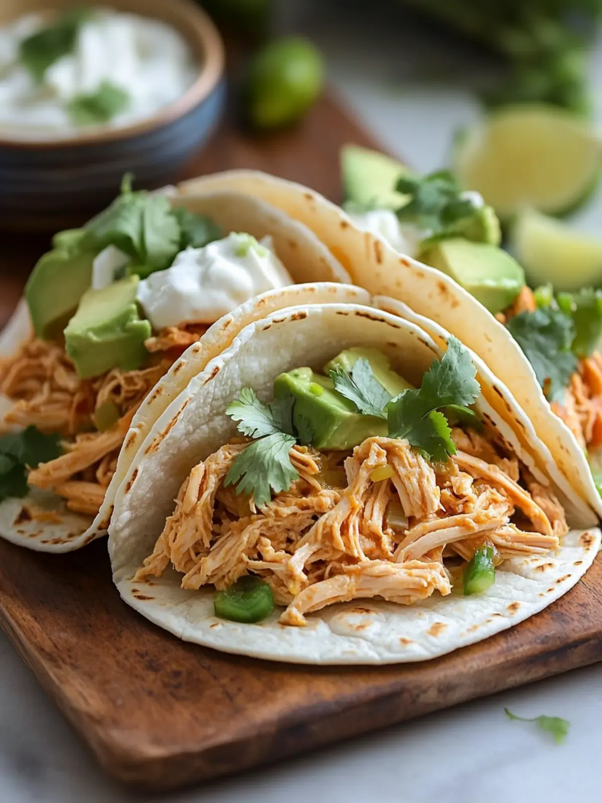 Savory Crockpot Chicken Taco Bliss That's Effortlessly Delicious 4 Crockpot Chicken Taco