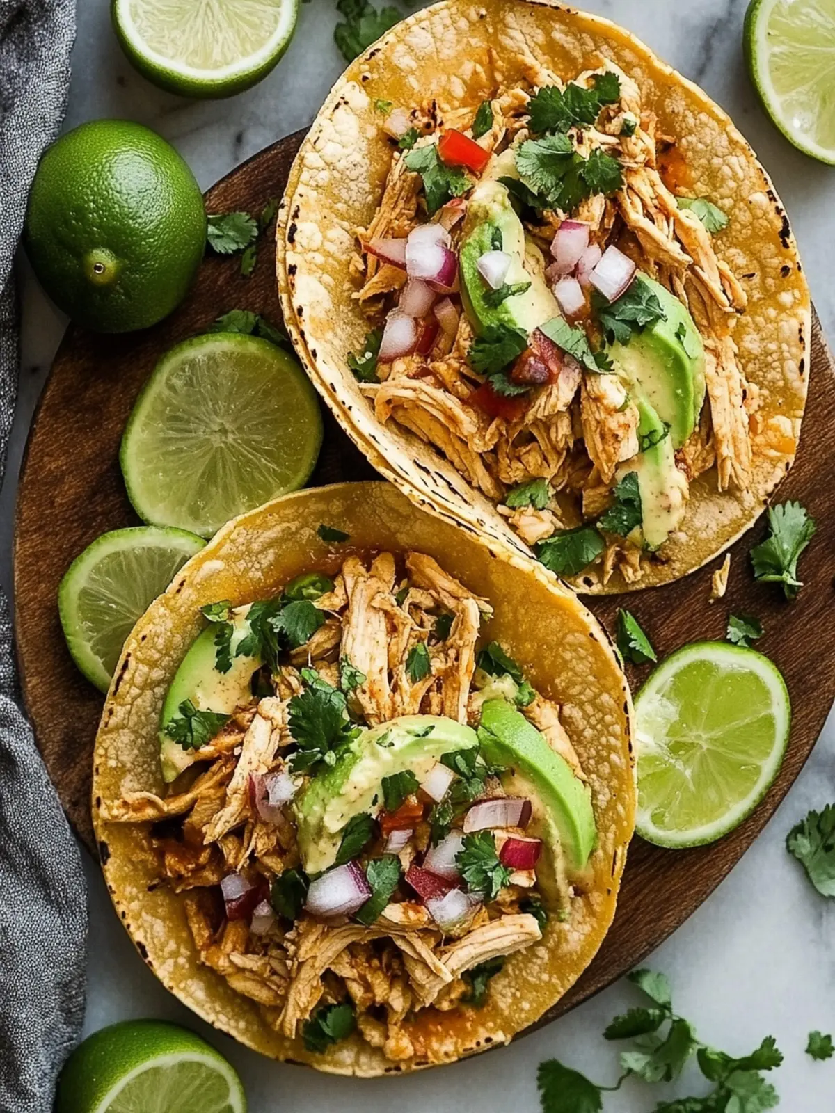 Savory Crockpot Chicken Tacos for Effortless Weeknight Dinners 3 Crockpot Chicken Tacos