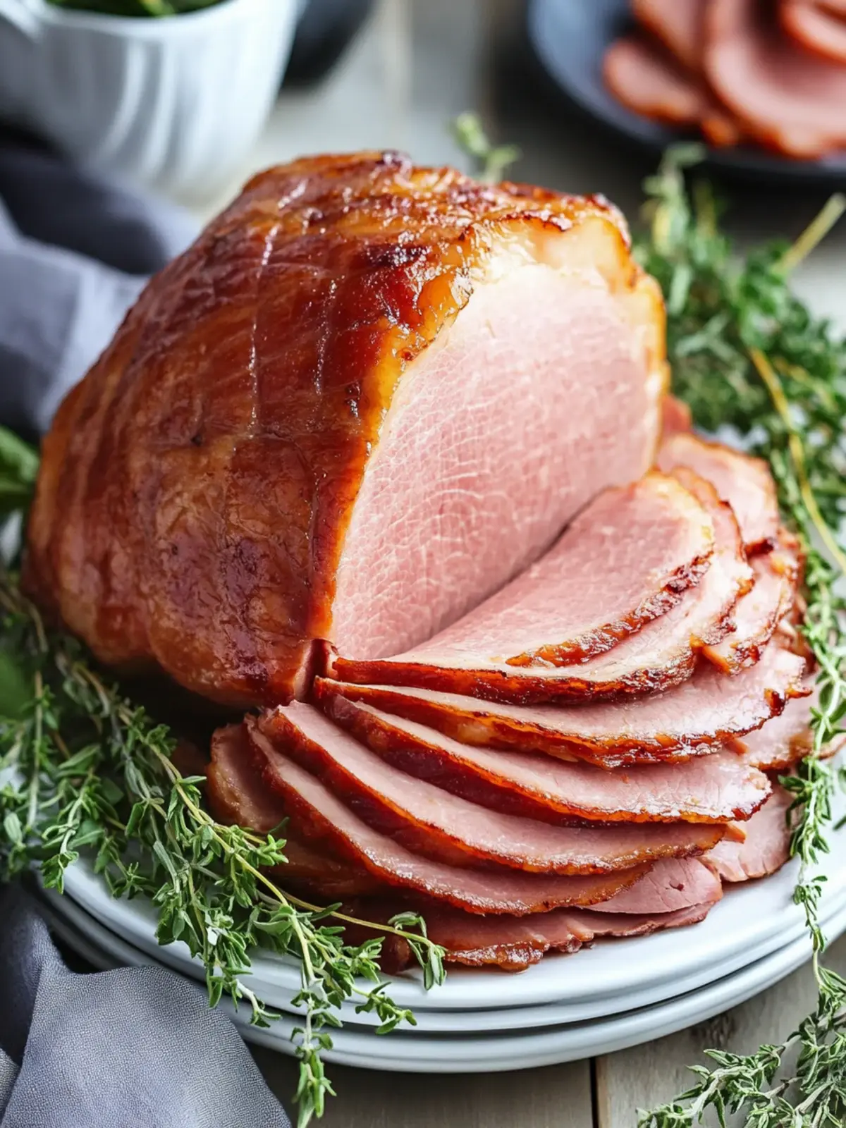 Delicious Crockpot Spiral Ham with Sweet Pineapple Glaze 2 Crockpot Sprial Ham
