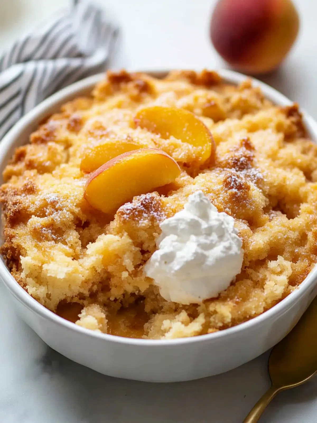 Easy Peach Dump Cake Recipe for Perfect Summer Desserts 3 Peach Dump Cake