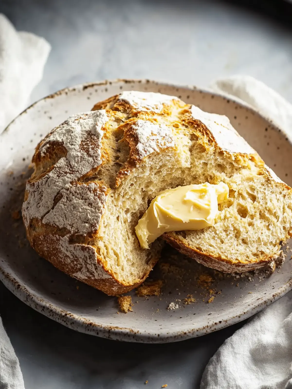 Perfect Soda Bread with Creamy Irish Butter Bliss 3 Soda Bread Irish Butter