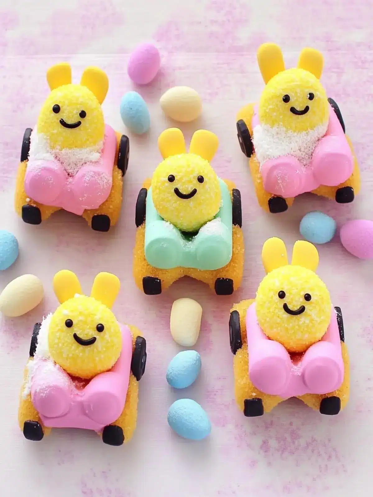 Easter Peeps Twinkie Cars: Easy Fun for Your Family Treats 3 Easter Peeps Twinkie Cars