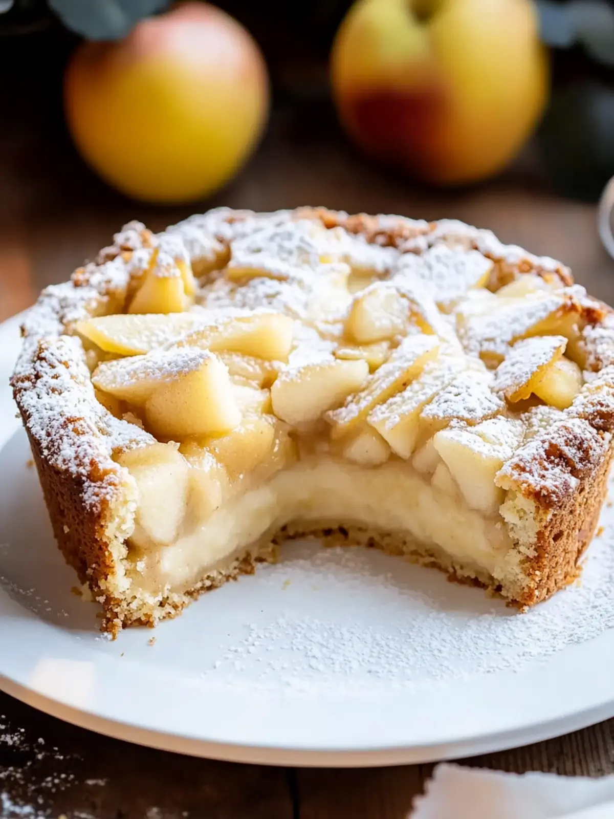 Irresistible Irish Apple Cake with Warm Custard Delight 5 Irish apple cake warm custard