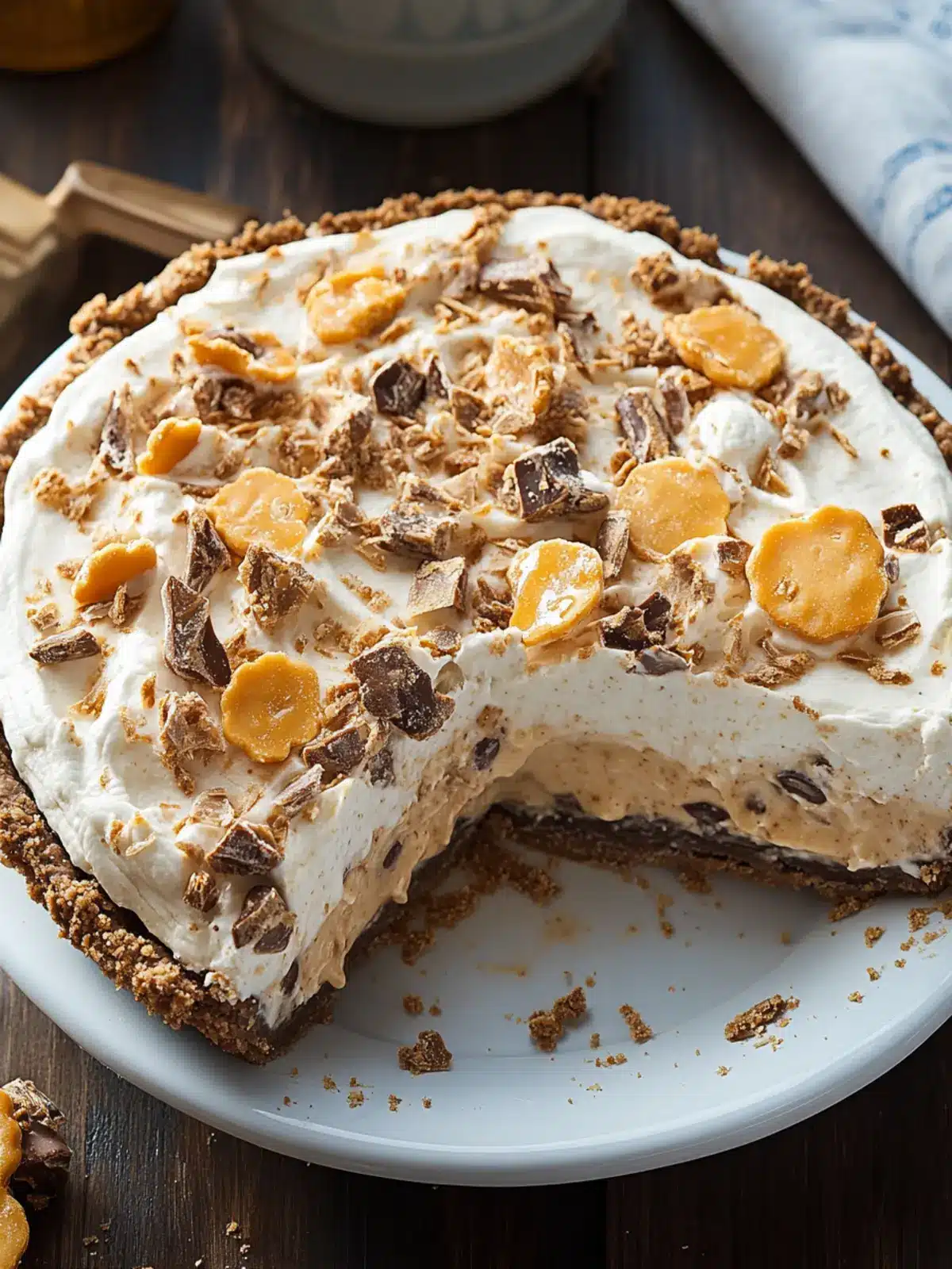 Decadent Butterfinger Pie: Your New Favorite No-Bake Treat 2 Butterfinger Pie