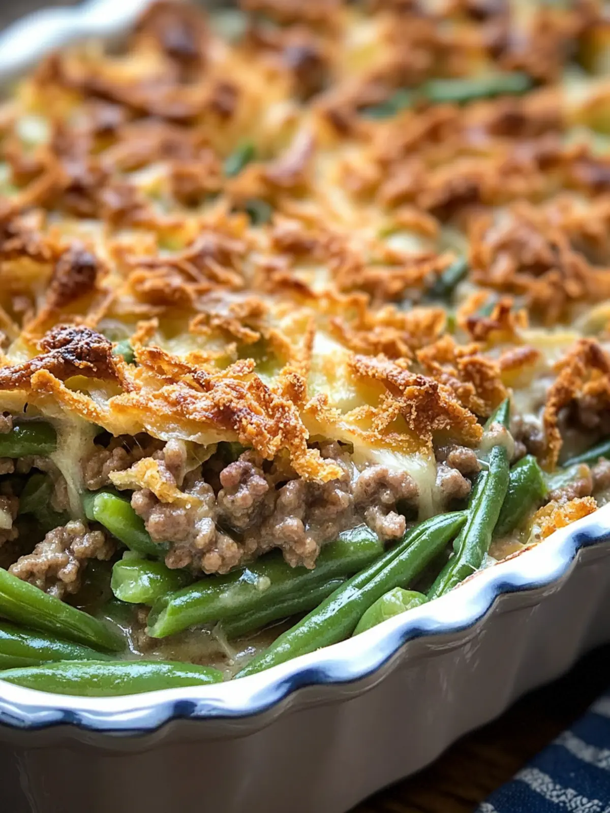 Irresistible Hamburger Green Bean Casserole Your Family Will Love 5 Hamburger Green Bean Casserole