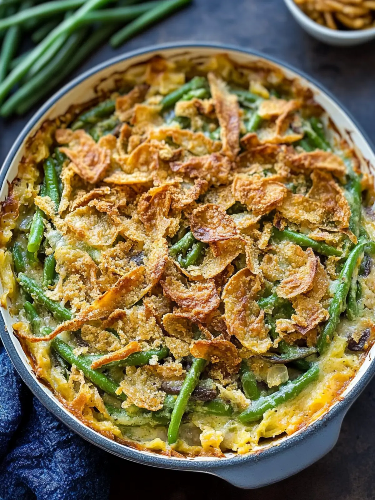 Savory Southern Green Bean Casserole for Comfort Food Lovers 2 Southern Green Bean Casserole