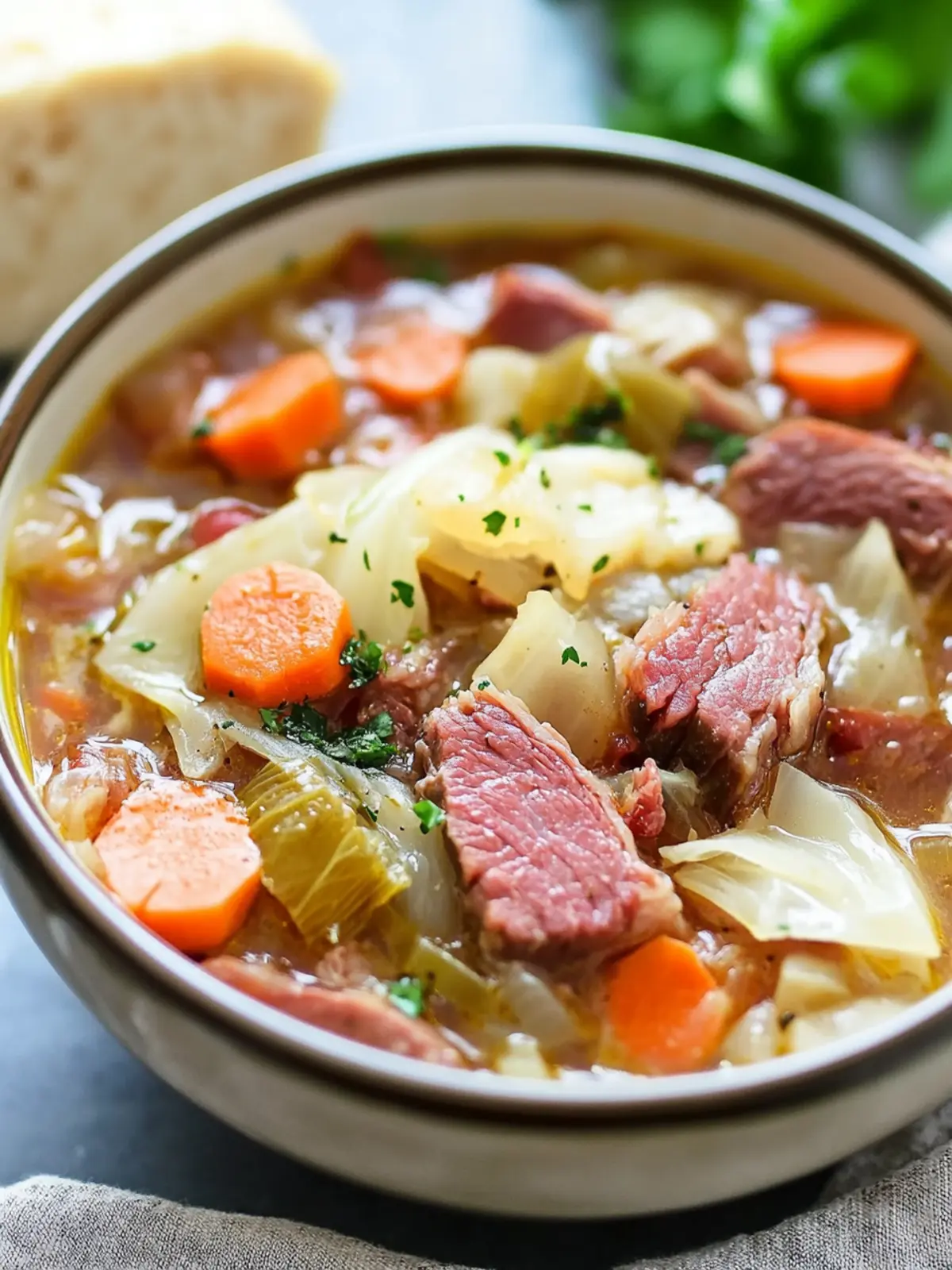 Crockpot Corned Beef and Cabbage Soup for Cozy Nights 3 Crockpot Corned Beef and Cabbage Soup