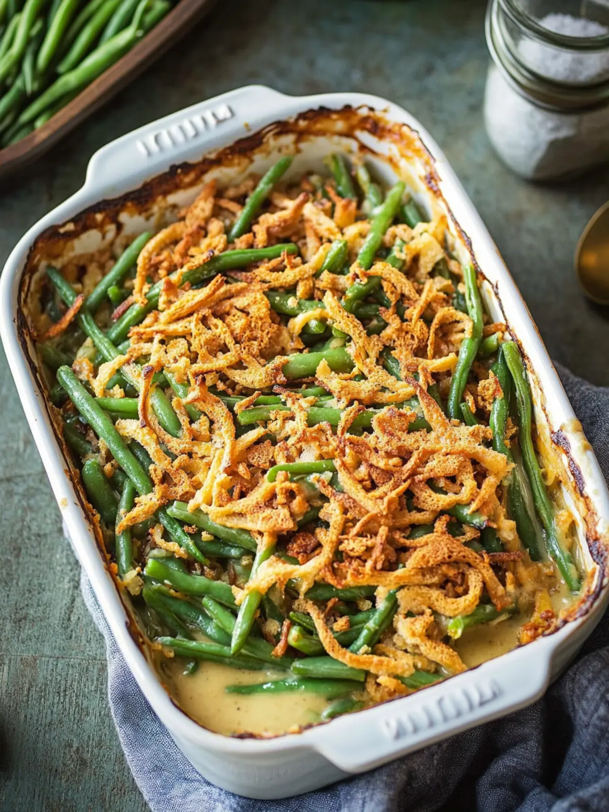 Delicious Green Bean Casserole for Cozy Family Gatherings 5 Green Bean Casserole