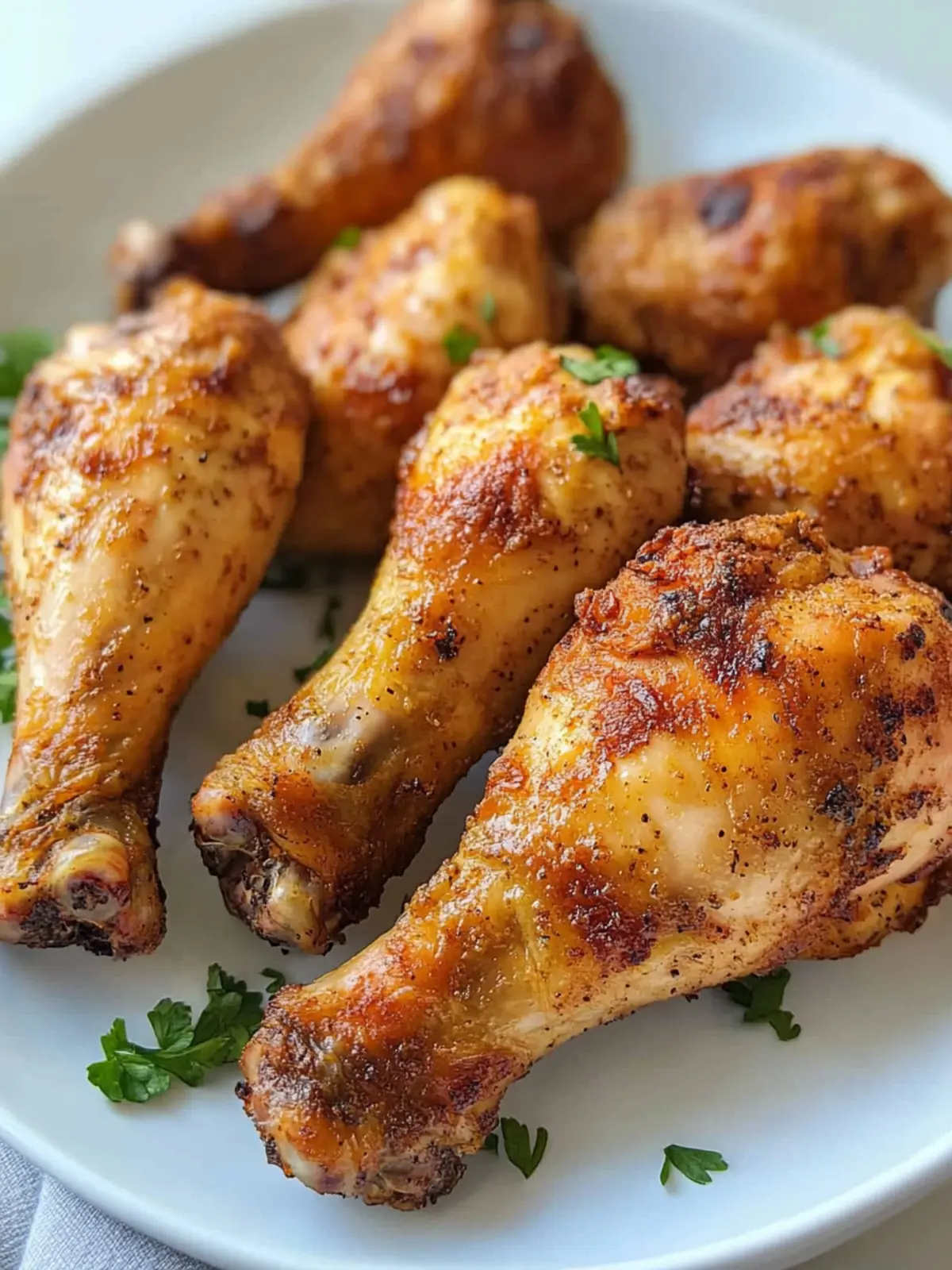 Crispy Cajun Air Fryer Chicken Legs in Just 20 Minutes 5 Air Fryer Chicken Legs
