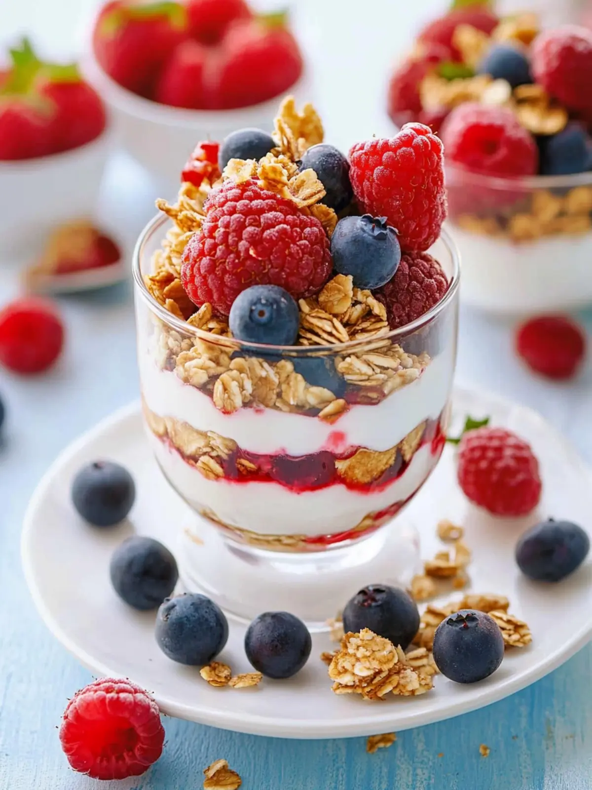 Homemade Yogurt Parfait With Berries for a Fresh Delight 2 Homemade Yogurt Parfait With Berries
