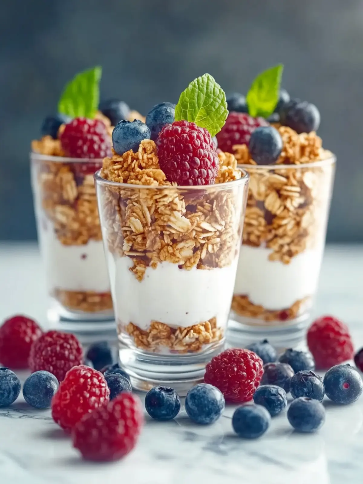 Delicious Yogurt Parfaits with Granola and Berries Bliss 2 Yogurt Parfaits with Granola and Berries