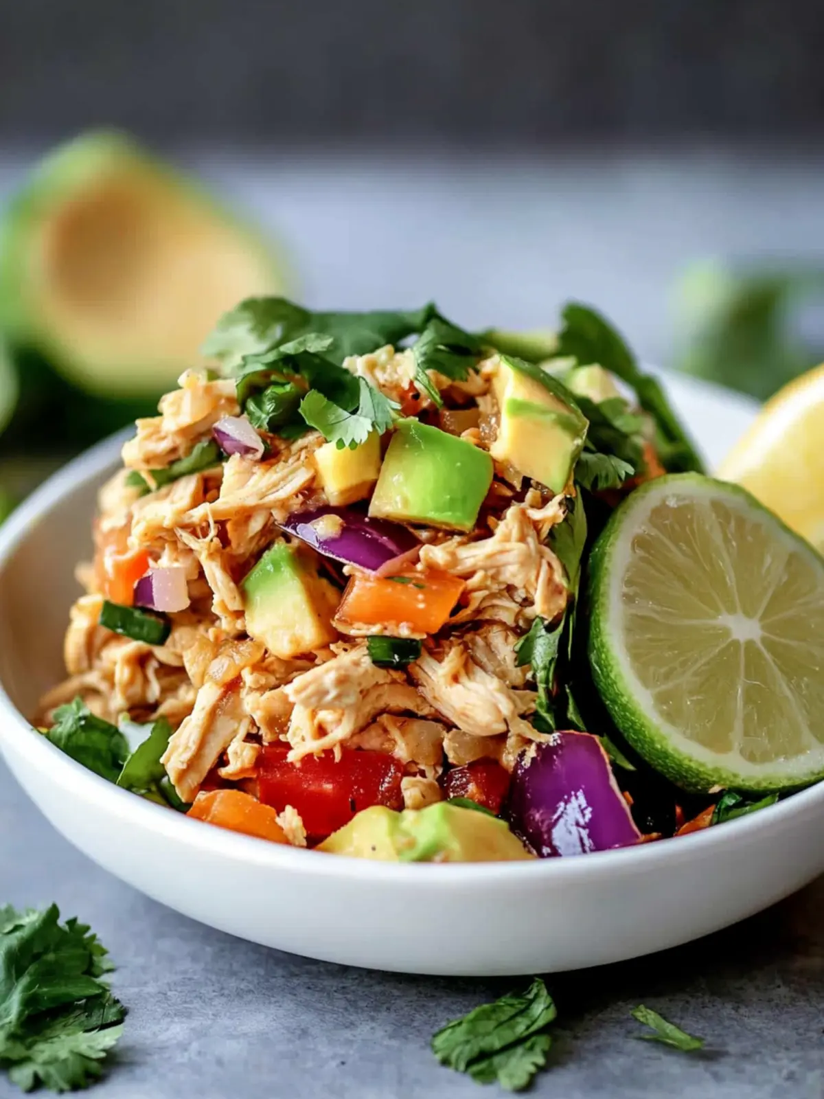 Savory Slow Cooker Shredded Hawaiian Chicken Bliss 2 Slow Cooker Shredded Hawaiian Chicken