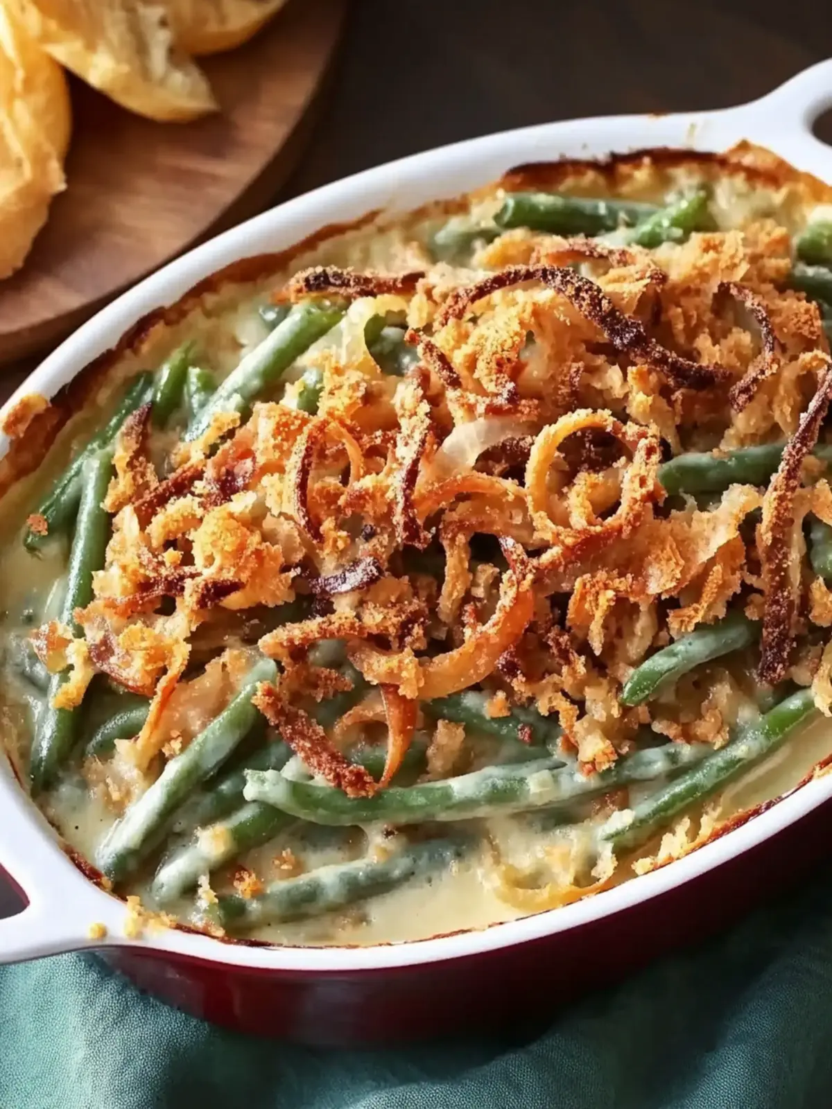 Delicious Green Bean Casserole for Cozy Family Dinners 5 Green Bean Casserole
