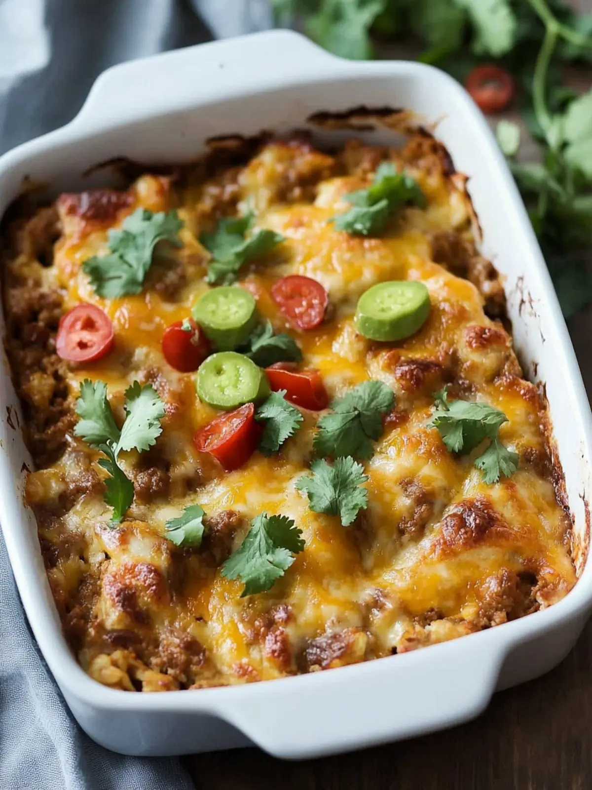 Spicy Mexican Breakfast Casserole for Cozy Mornings 4 Mexican Breakfast Casserole