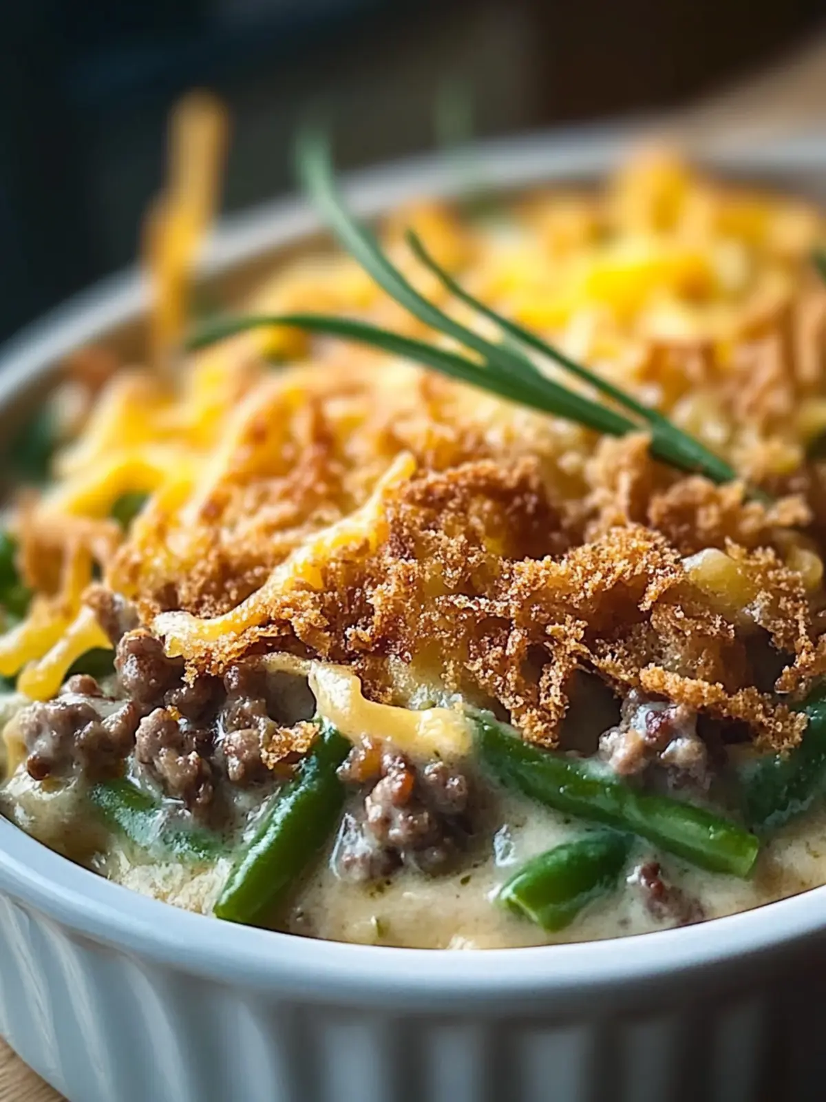 Delicious Hamburger Green Bean Casserole for Cozy Nights 2 Hamburger Green Bean Casserole