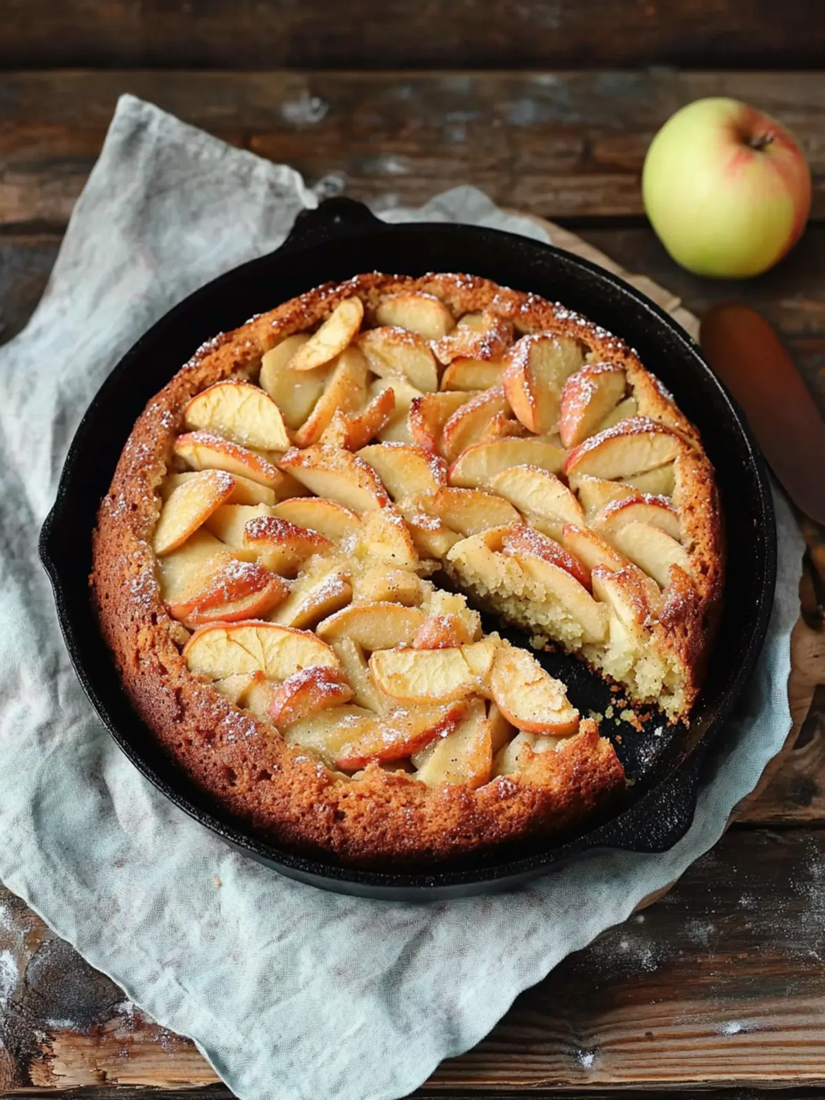 Irresistible Cast Iron Irish Apple Cake Your New Favorite Dessert 4 Cast Iron Irish Apple Cake