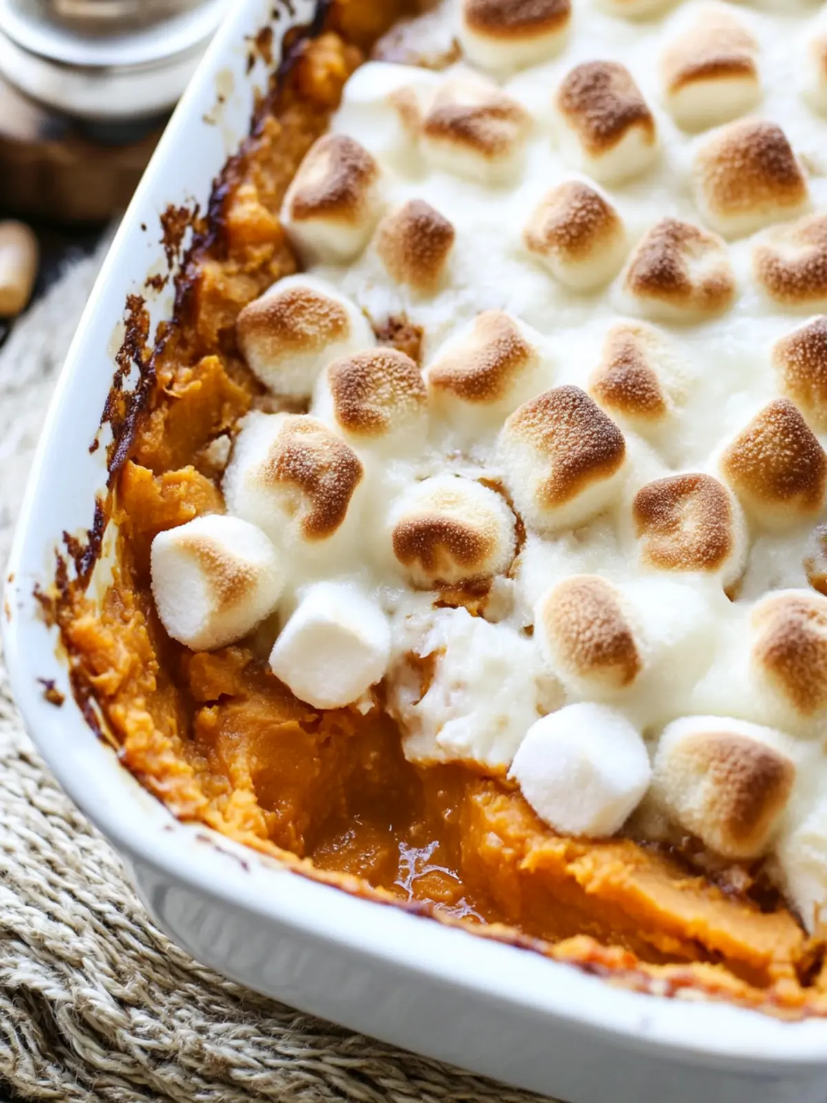 Irresistible Sweet Potato Casserole with Marshmallows Bliss 5 Sweet Potato Casserole with Marshmallows