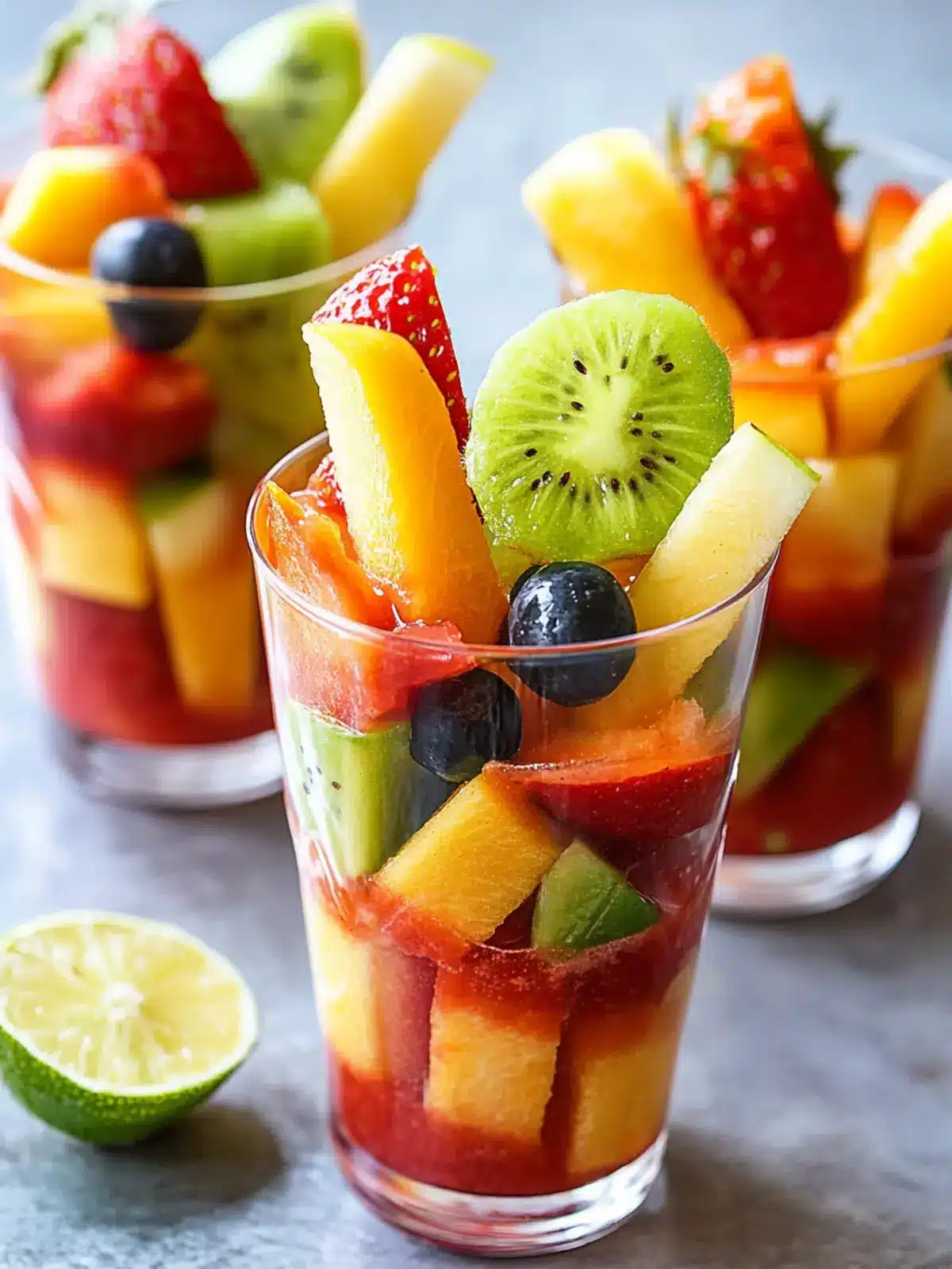 Zesty Mexican Fruit Cups with Lime and Tajín for Summer Fun 4 Mexican Fruit Cups