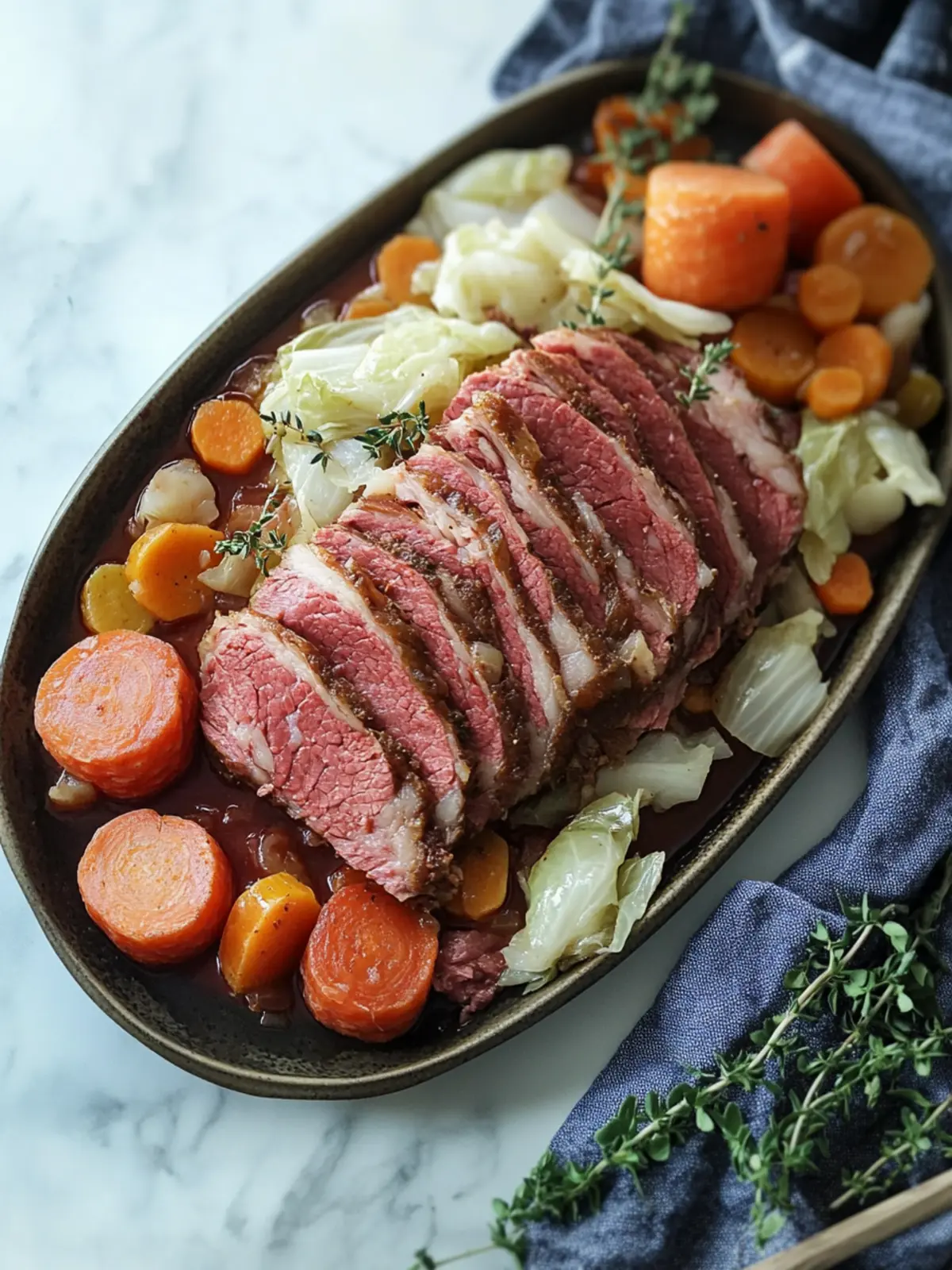 Corned Beef & Cabbage: A Cozy Comfort Food Delight 4 Corned Beef & Cabbage
