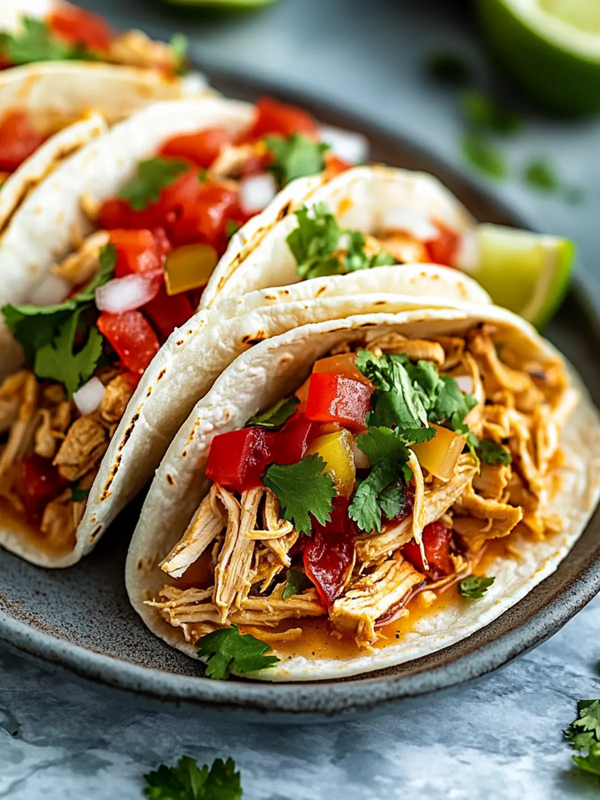 Mouthwatering Crockpot Chicken Tacos You’ll Crave Every Week 5 Crockpot Chicken Tacos