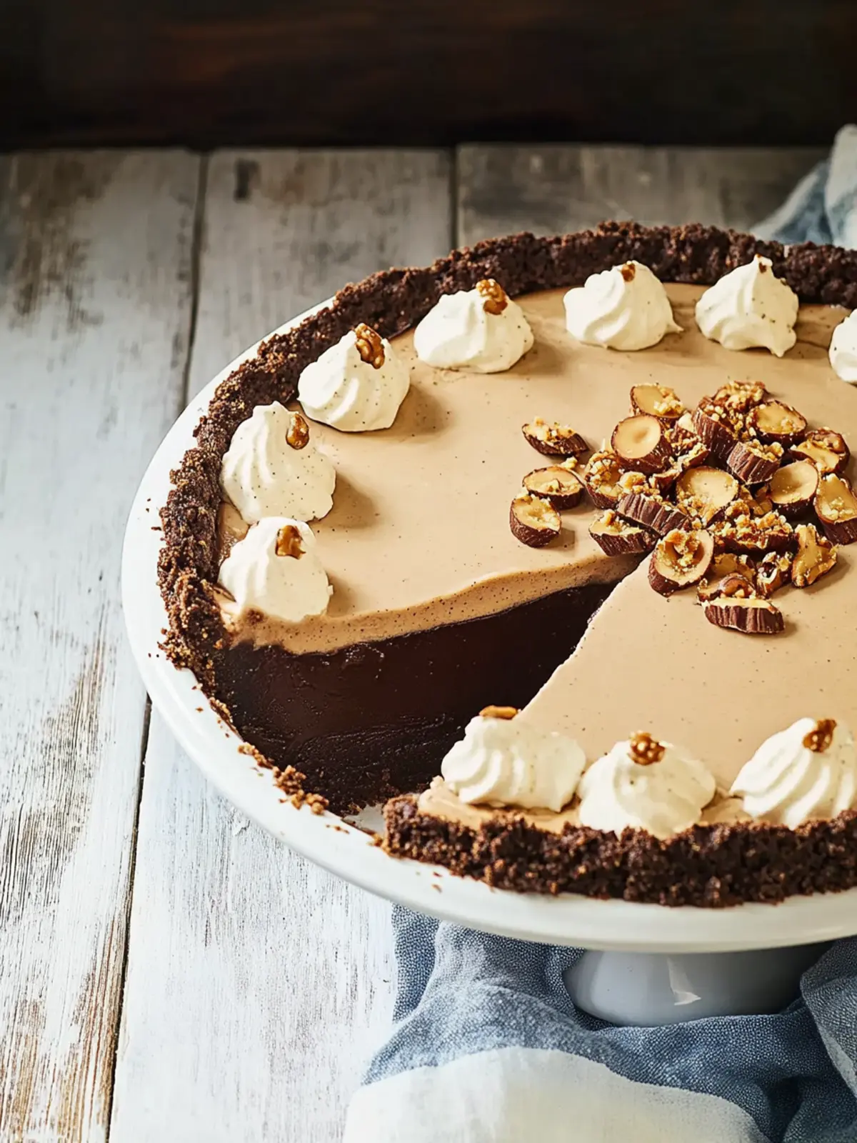 Irresistible Chocolate-Peanut Butter Icebox Pie You’ll Crave 2 Chocolate-Peanut Butter Icebox Pie