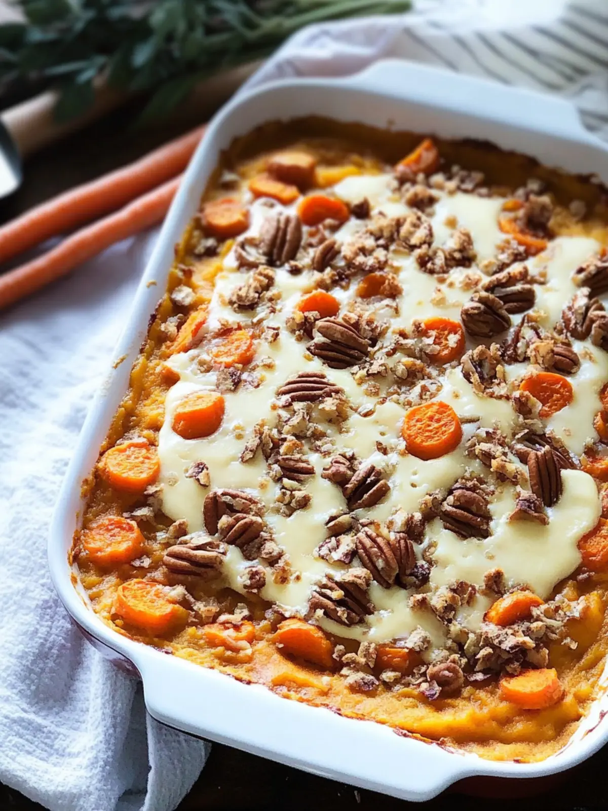 Indulge in Sweet Potato Carrot Casserole Bliss Today 3 Sweet Potato Carrot Casserole