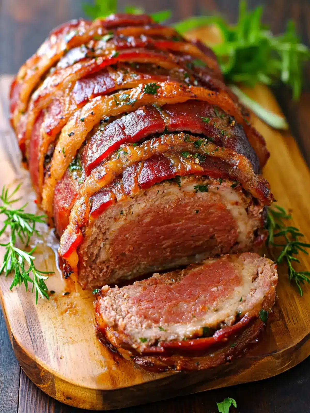 Bacon Wrapped Meatloaf: The Ultimate Comfort Food Delight 5 Bacon Wrapped Meatloaf