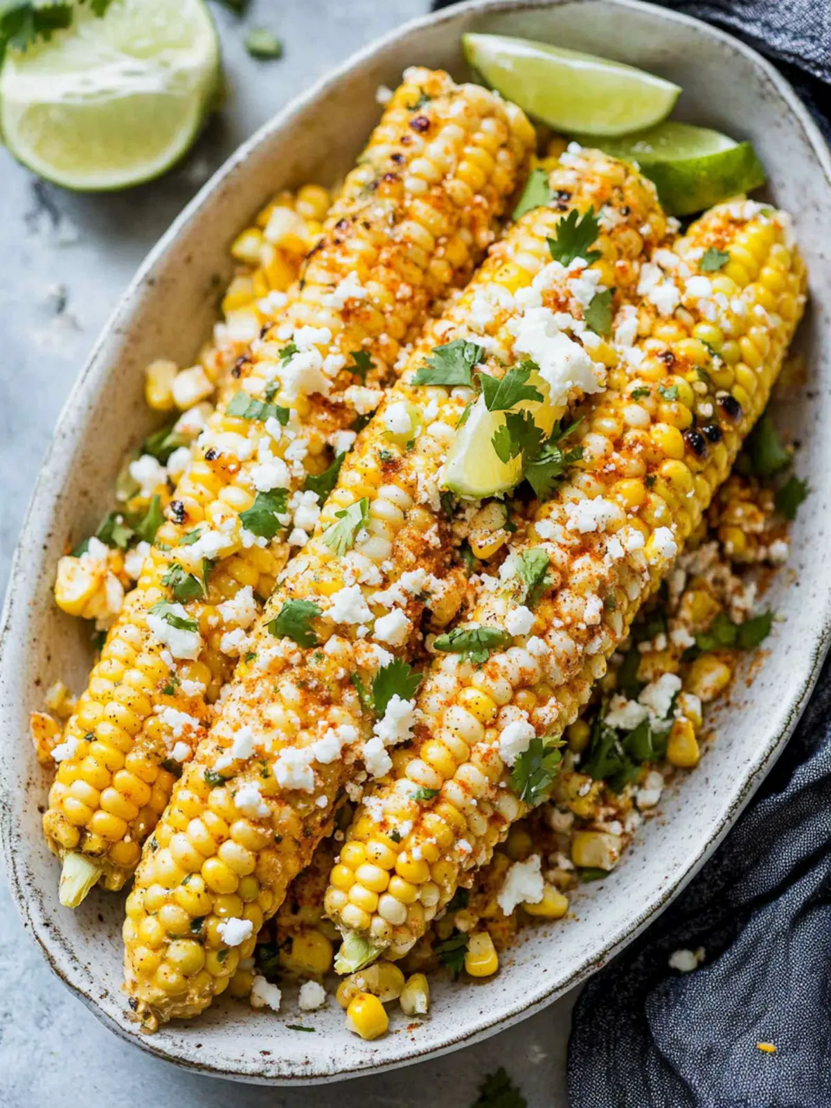 Poblano Mexican Street Corn Off the Cob: Fresh Flavor Awaits 2 Poblano Mexican Street Corn off the Cob