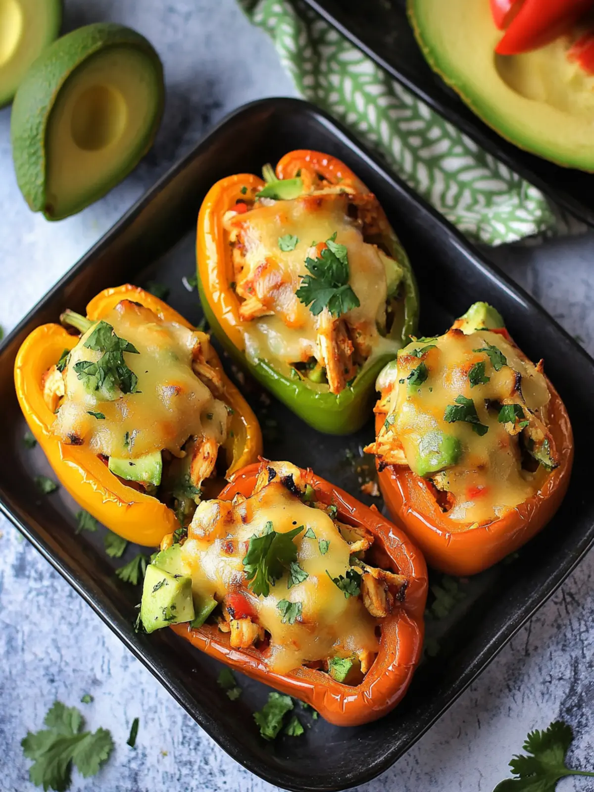 Chipotle Chicken Avocado Stuffed Peppers Your New Favorite Dish 4 Chipotle Chicken Avocado Stuffed Peppers
