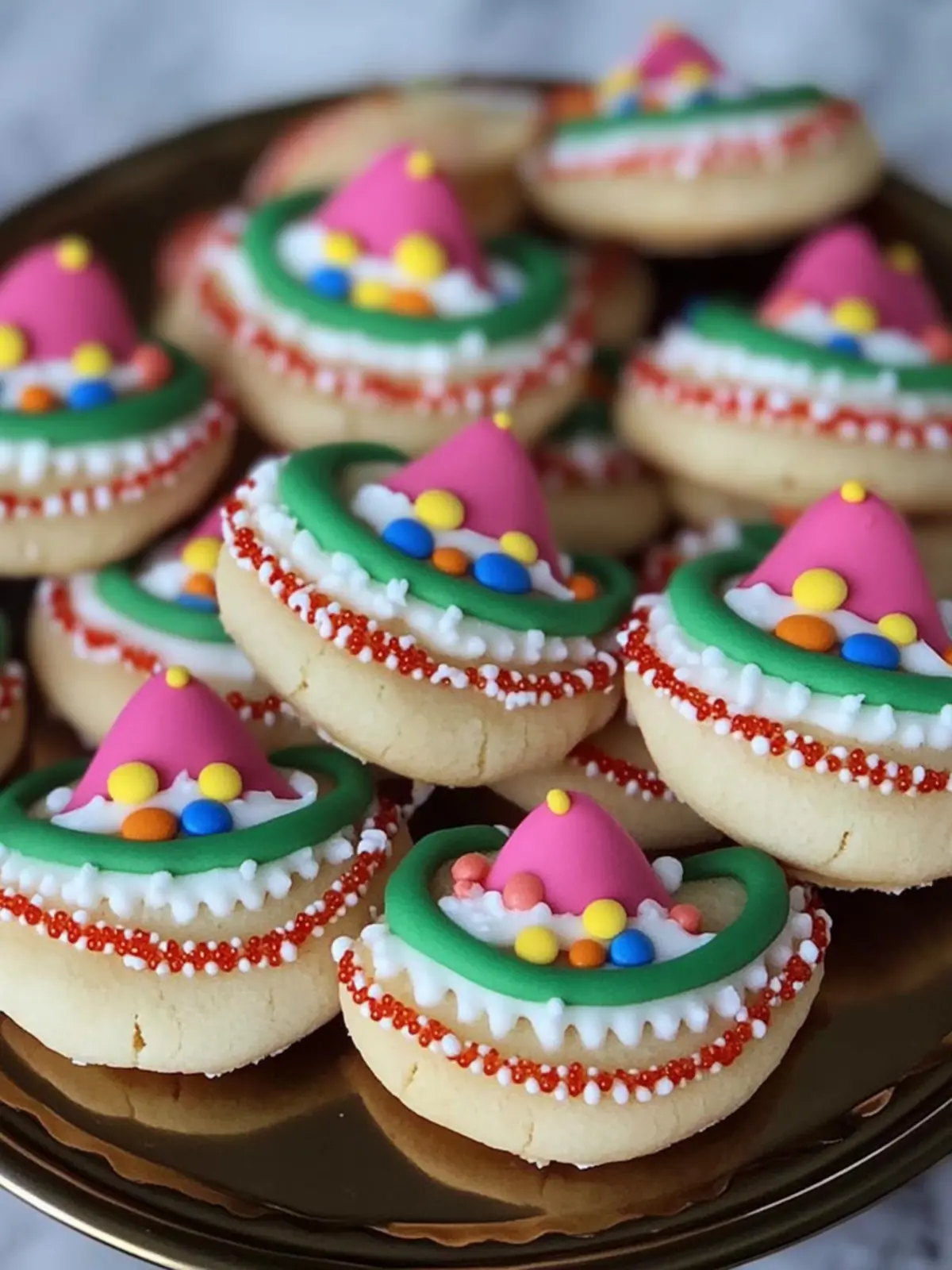 Delicious Cinco De Mayo Sombrero Cookies to Celebrate Boldly 3 Cinco De Mayo Sombrero Cookies