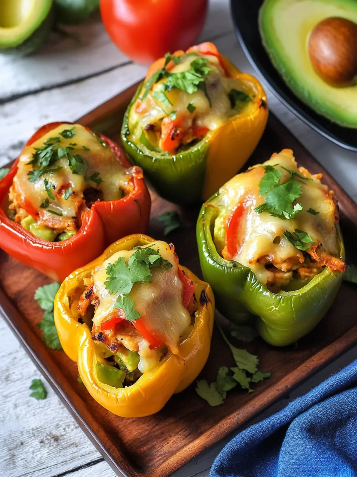 Chipotle Chicken Avocado Stuffed Peppers Your New Favorite Dish 2 Chipotle Chicken Avocado Stuffed Peppers