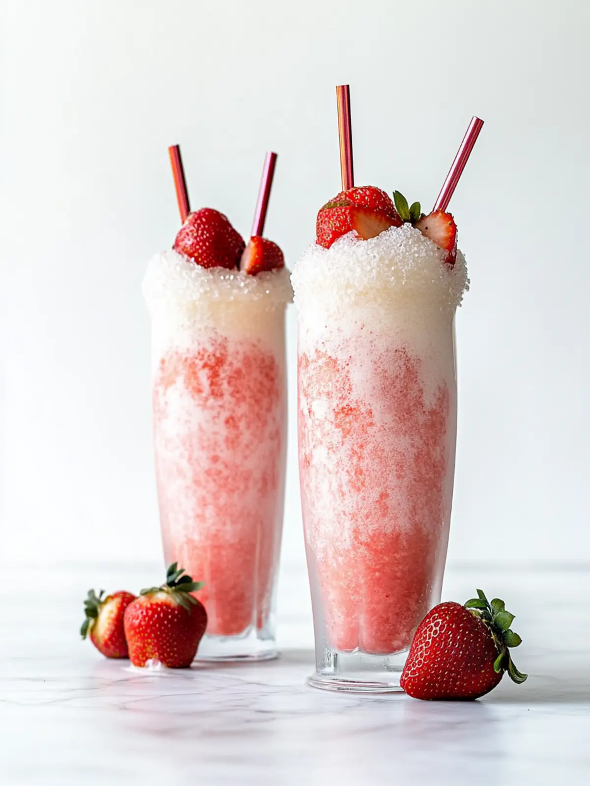 Delicious Strawberry Champagne Floats to Elevate Your Celebrations 2 Strawberry Champagne Floats