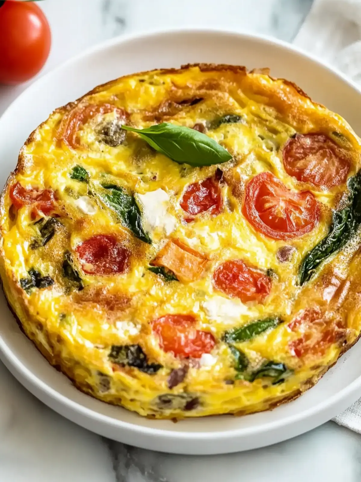 Oven-Baked Frittata: A Delicious Twist on Breakfast Brunch! 2 Oven-Baked Frittata