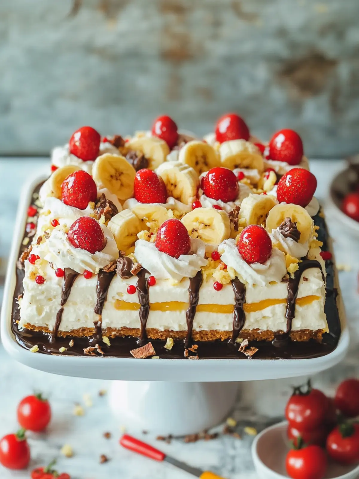 Irresistible Banana Split Cake: Your New Dessert Obsession 5 Banana Split Cake