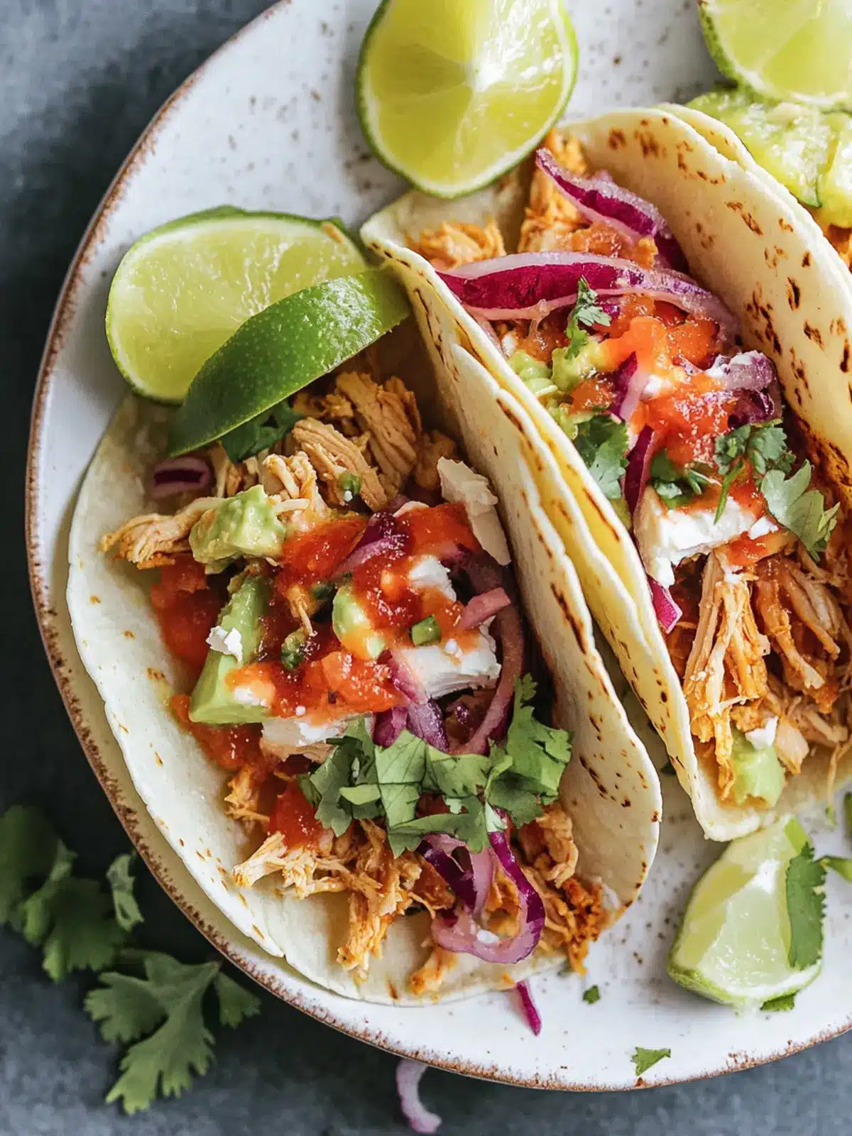 Mouthwatering Crockpot Chicken Tacos You’ll Crave Daily 2 Crockpot Chicken Tacos