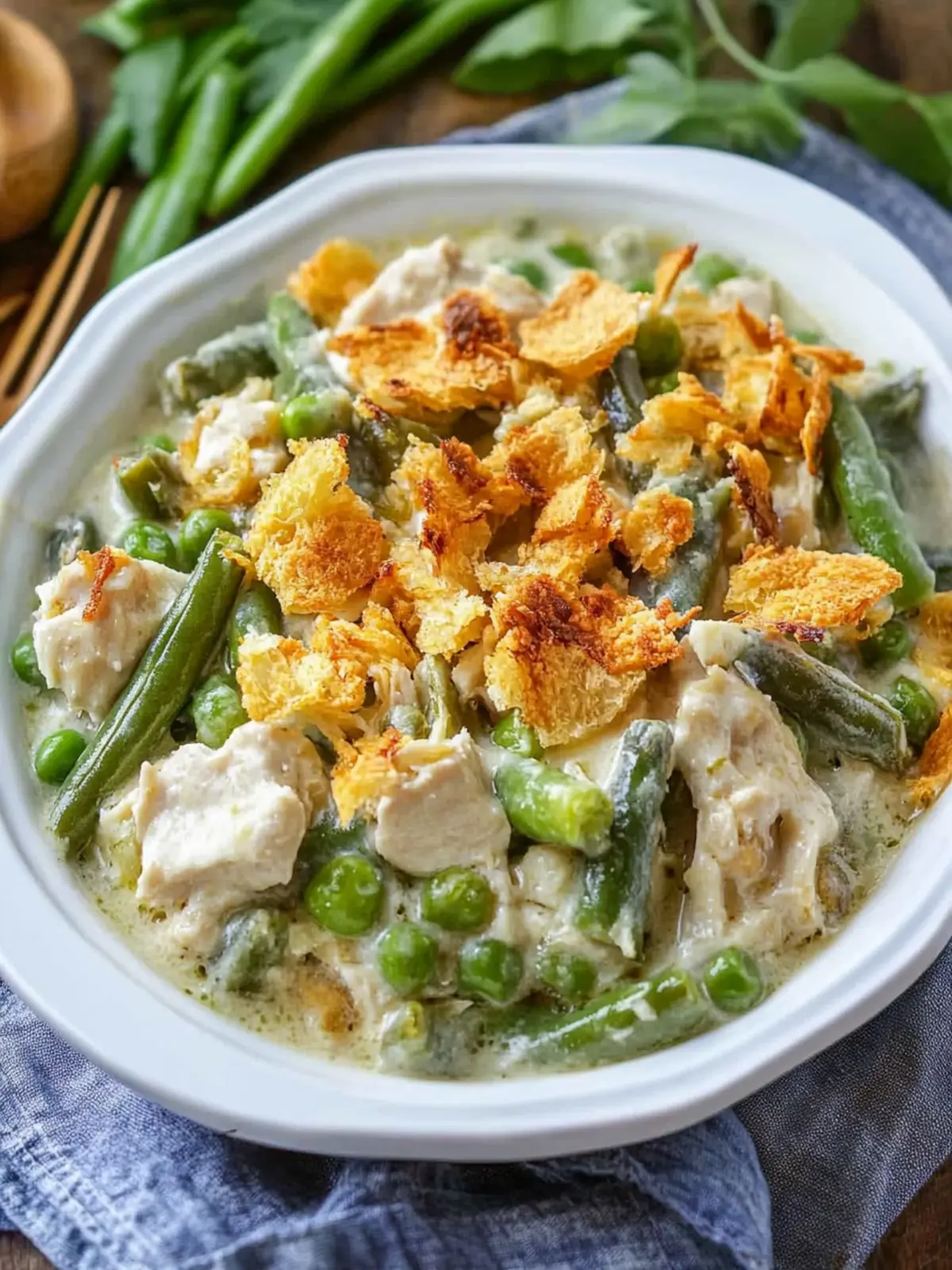 Irresistible Chicken Green Bean Casserole for Cozy Nights 3 Chicken Green Bean Casserole