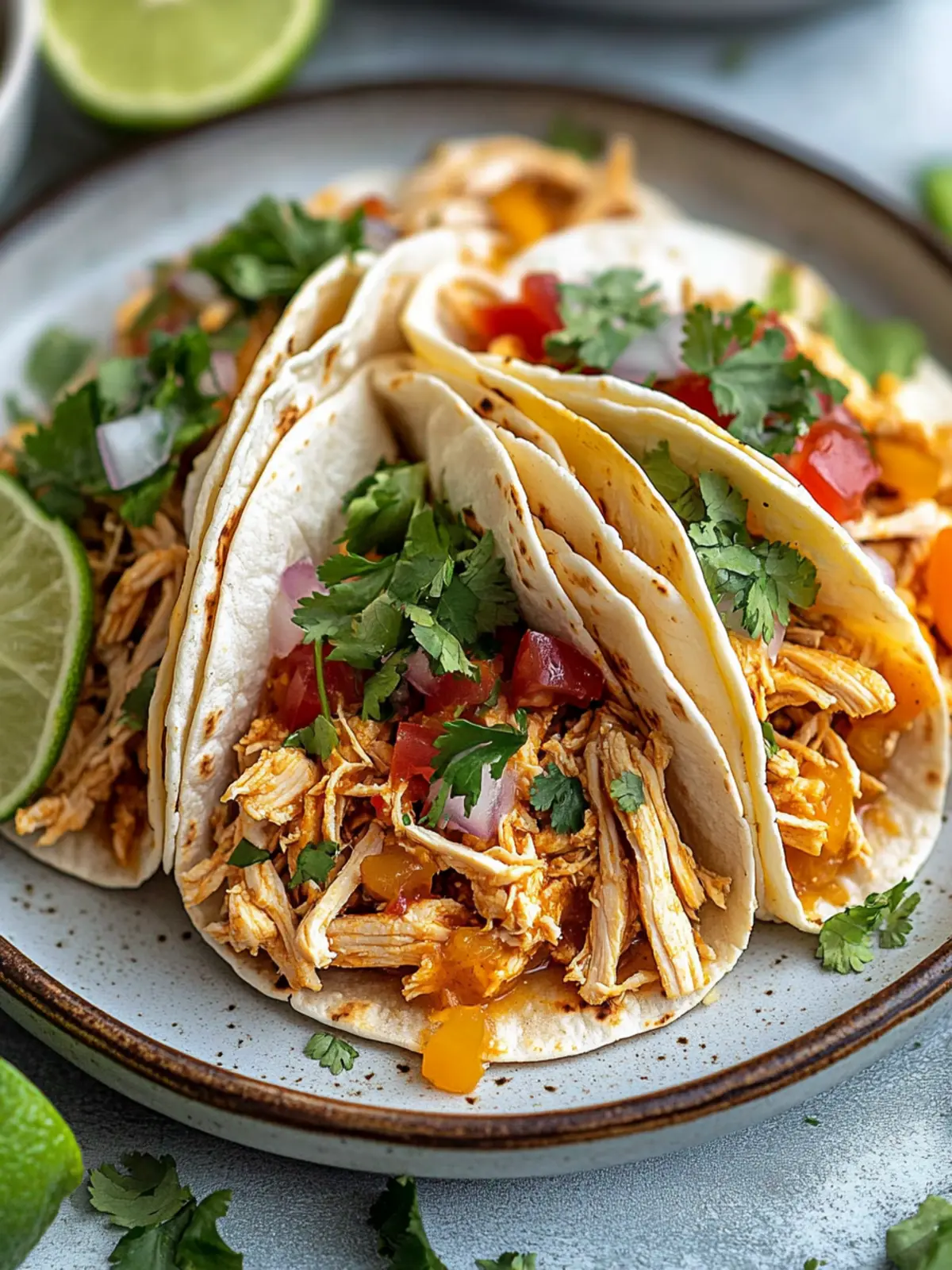 Mouthwatering Crockpot Chicken Tacos You’ll Crave Every Week 2 Crockpot Chicken Tacos