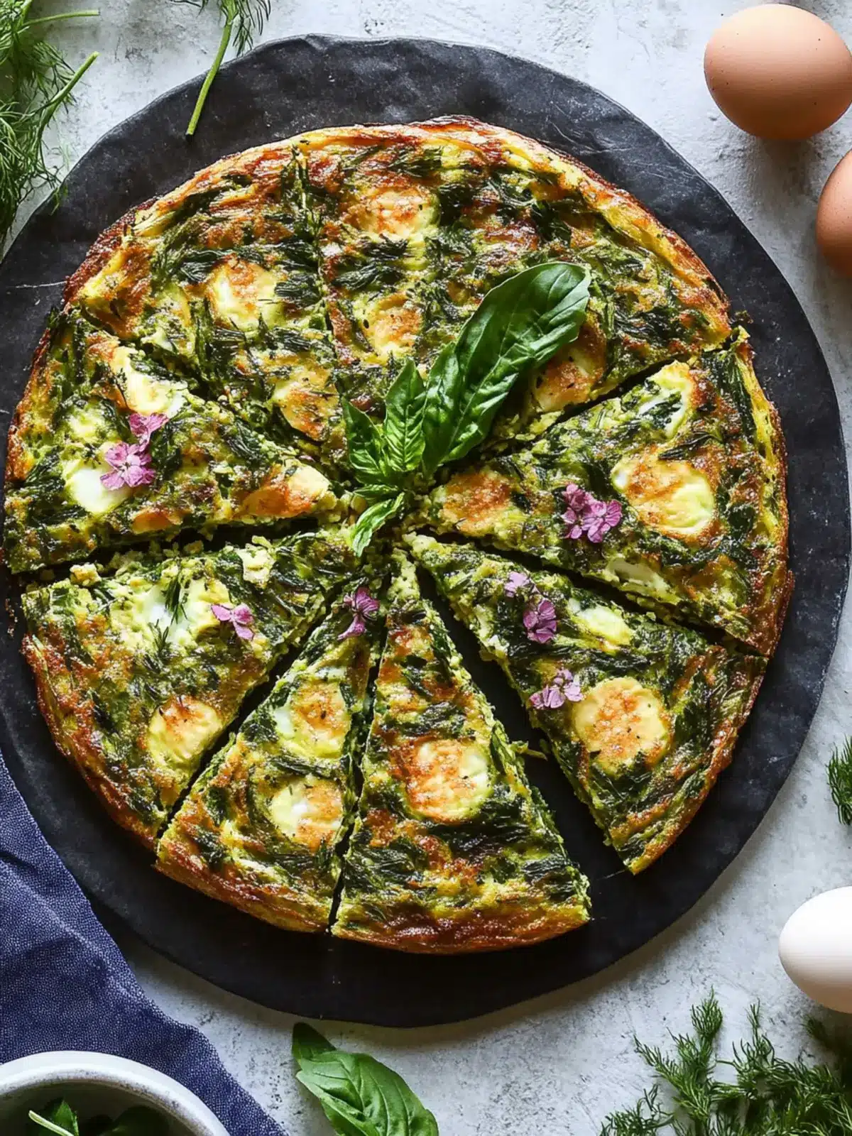 Irresistible Spring Herb Egg Frittata for Your Brunch Table 2 Spring Herb Egg Frittata